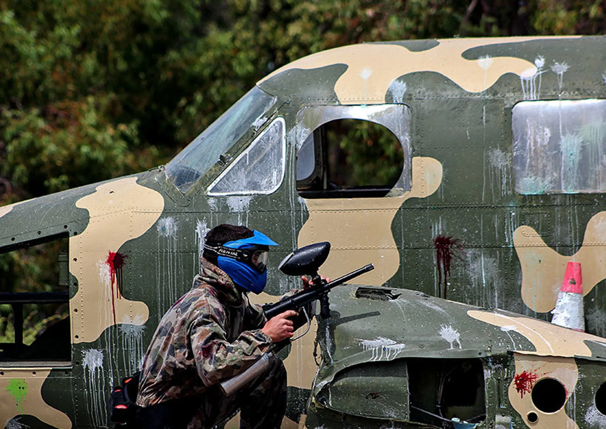 Splatball at WASP Paintball