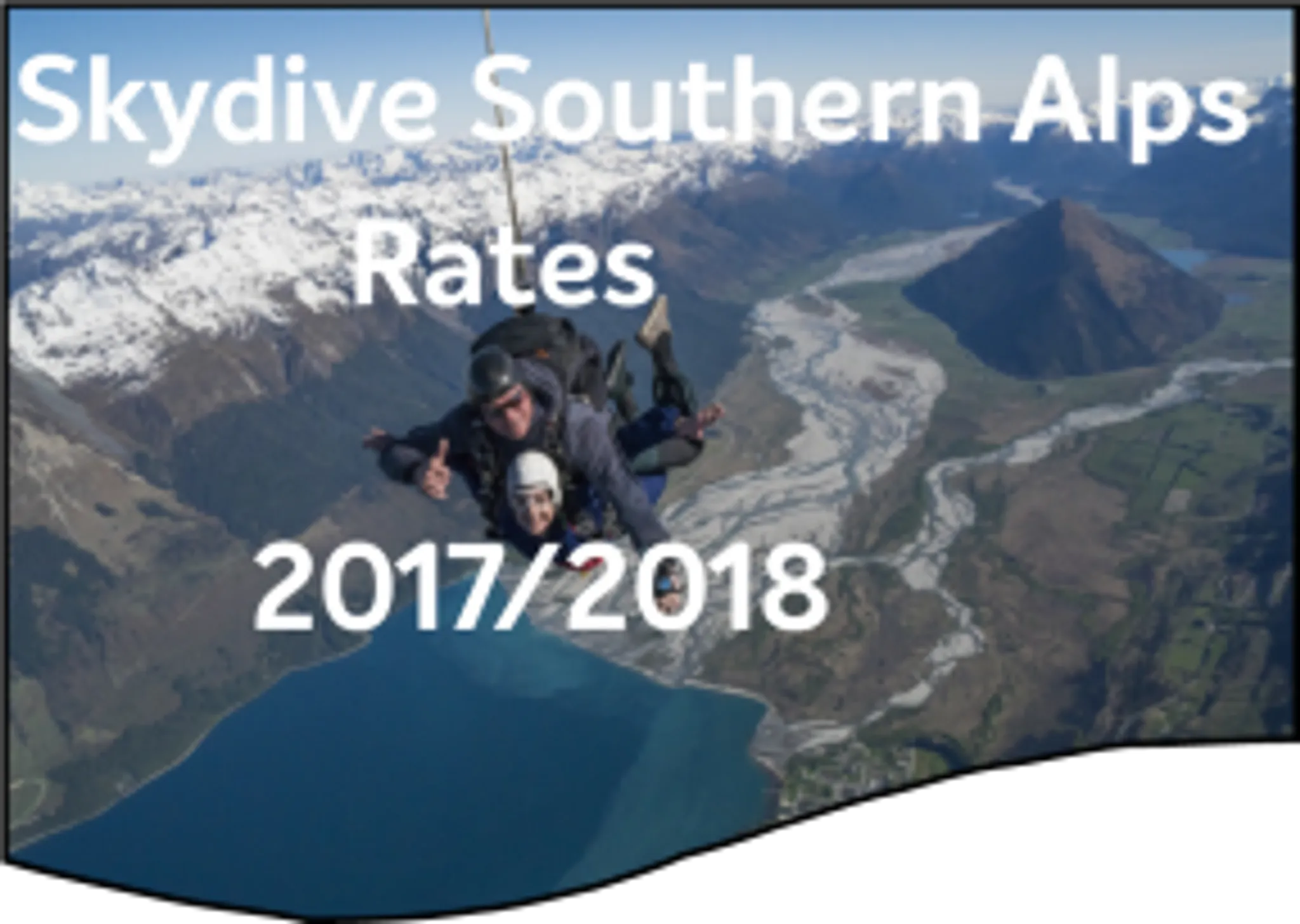 Skydive Southern Alps
