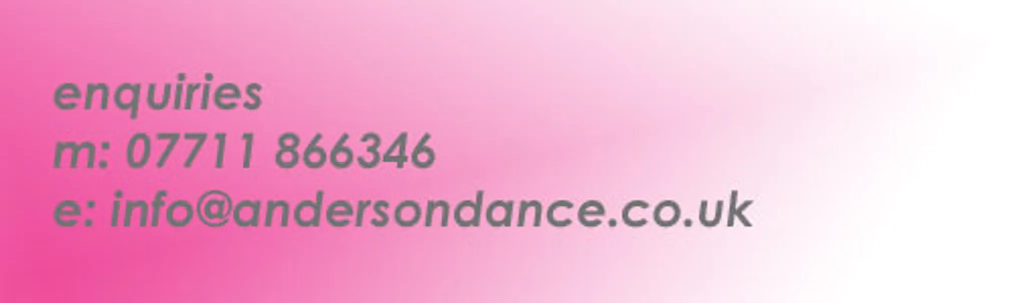 Anderson School of Dance