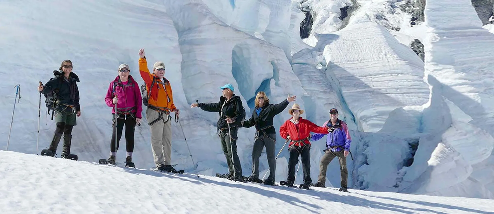 Tasman Glacier Snowshoeing