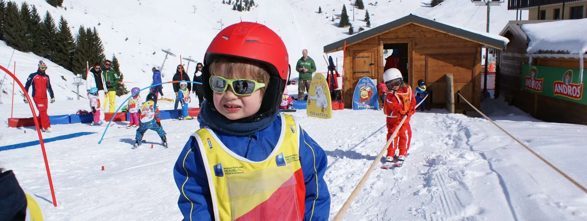 Cours de ski collectifs pour enfants