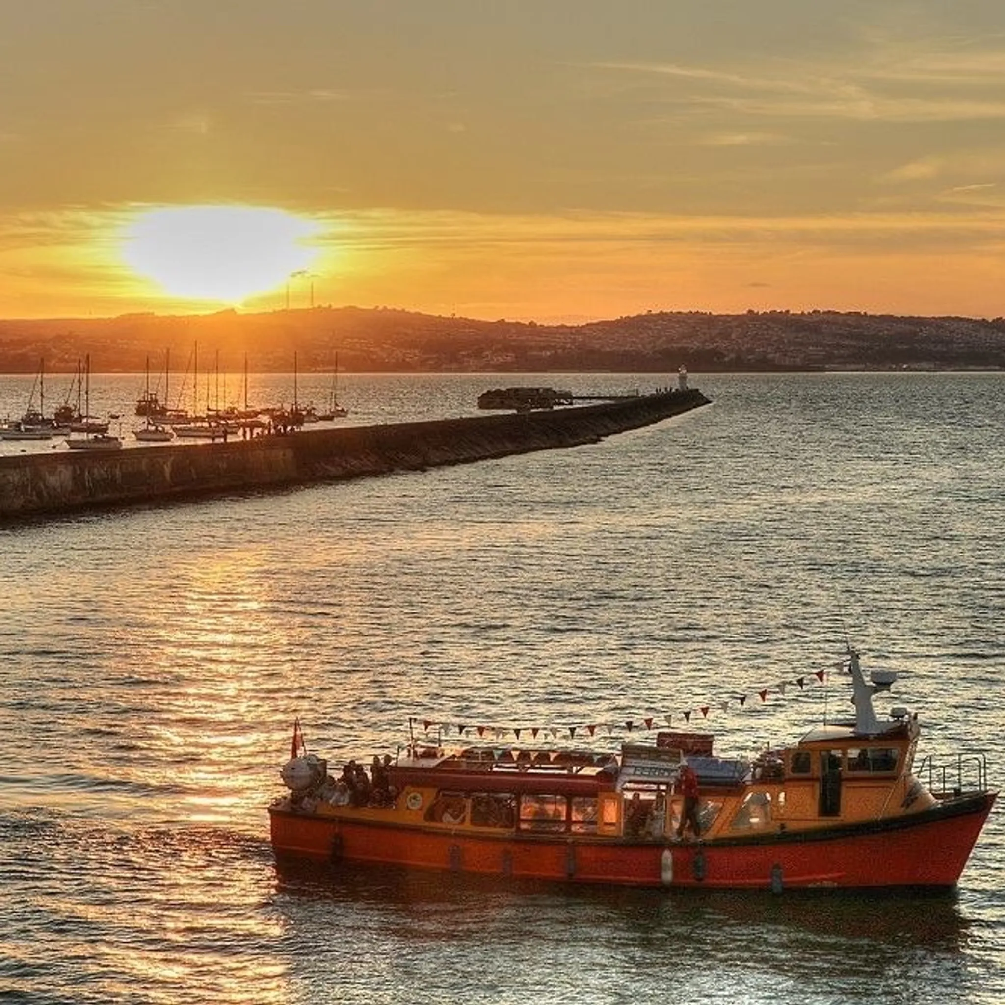 1½ Hour Sunset Coastal Cruise