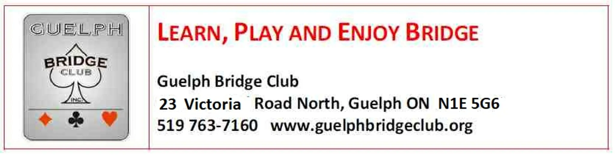 Guelph Bridge Club