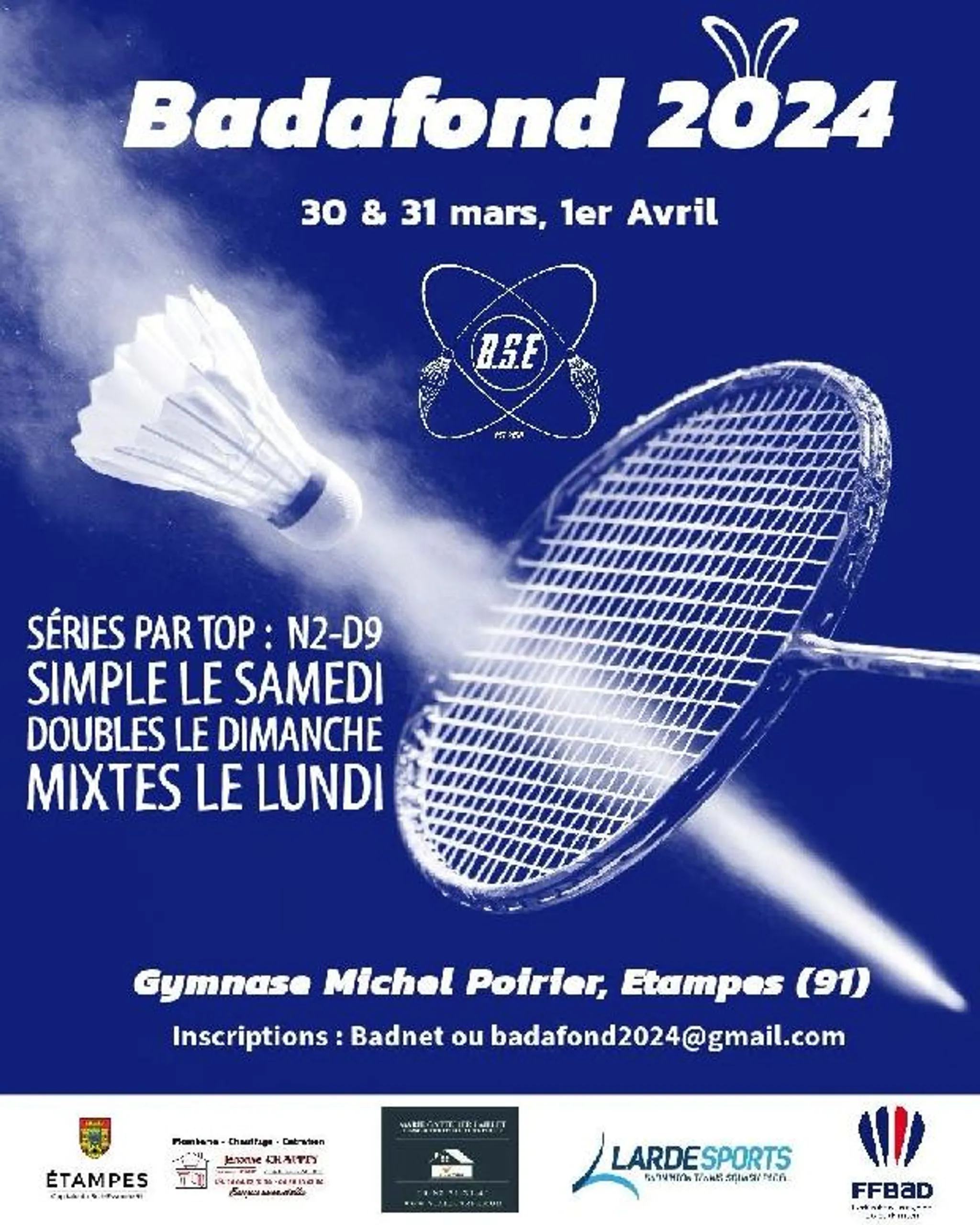 BAD AVEC LES LOUPS - Ecotournoi Egly