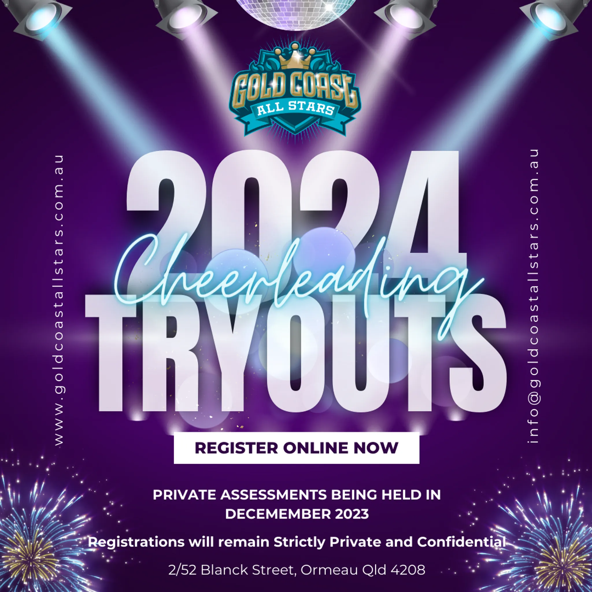 Recreational Cheer Performance and Tumble Classes