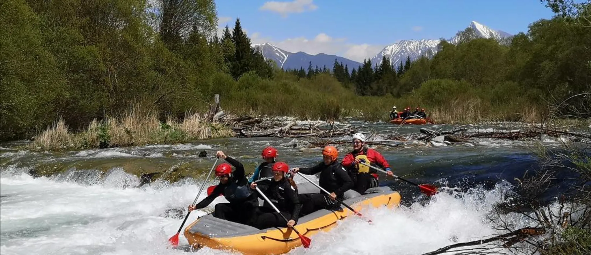 Rafting na rieke Belá