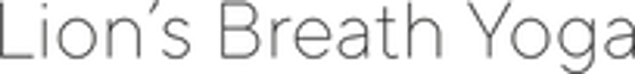 Lions Breath Yoga Studio