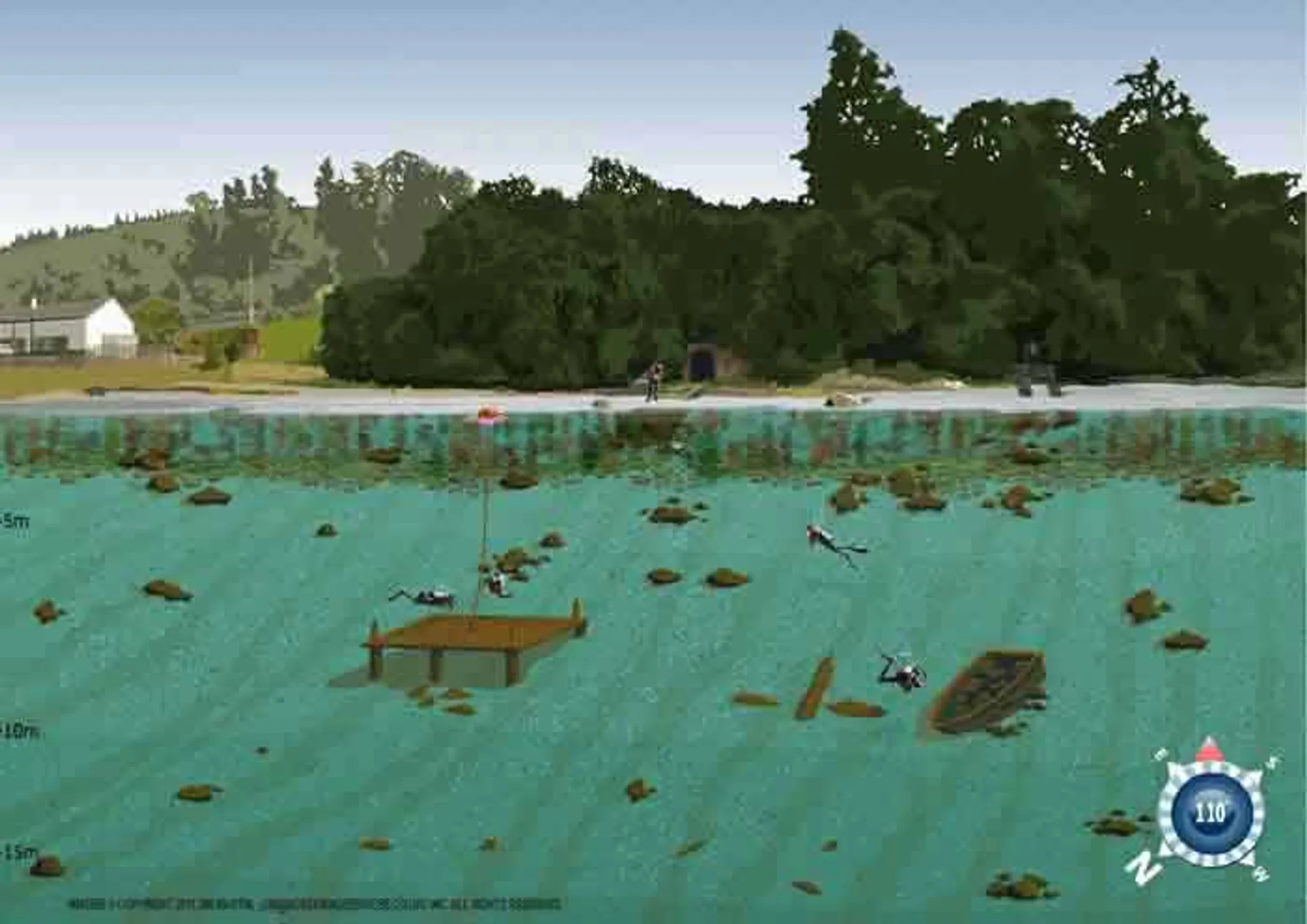 A Frames Dive Site, Loch Long