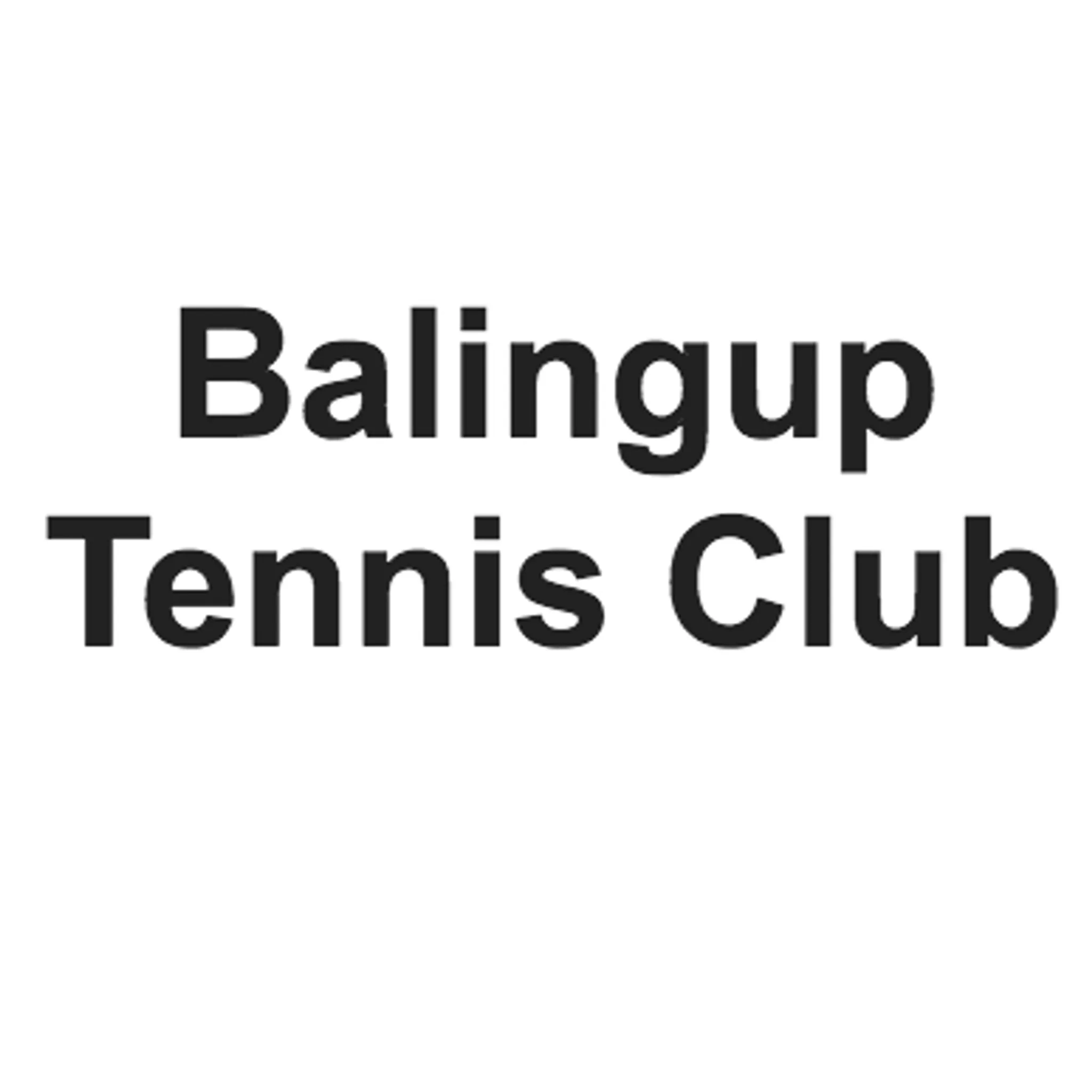 Balingup Tennis Club