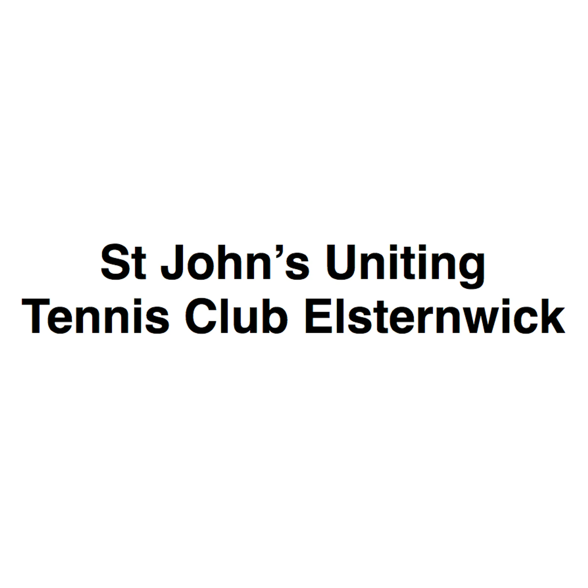 St Johns Uniting (Elsternwick) Tennis Club
