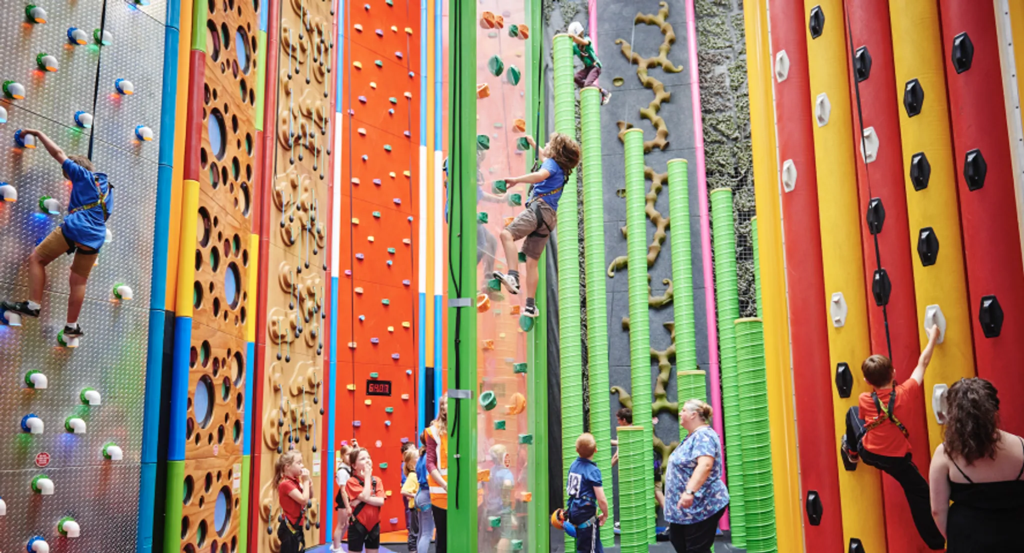 Rock Up Indoor Fun Climbing Gym