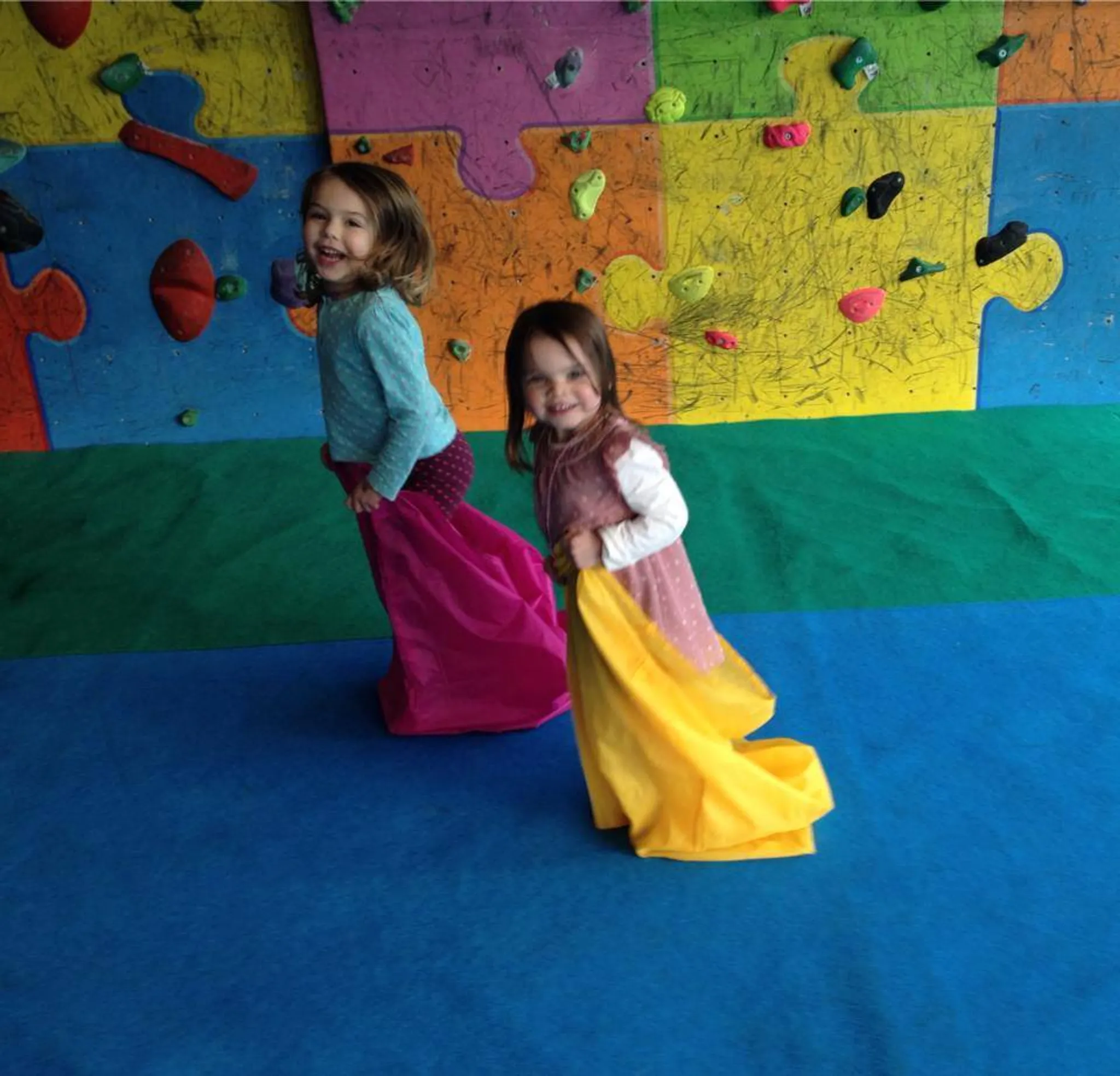 Rock Tots and Rock Kids Climbing Classes
