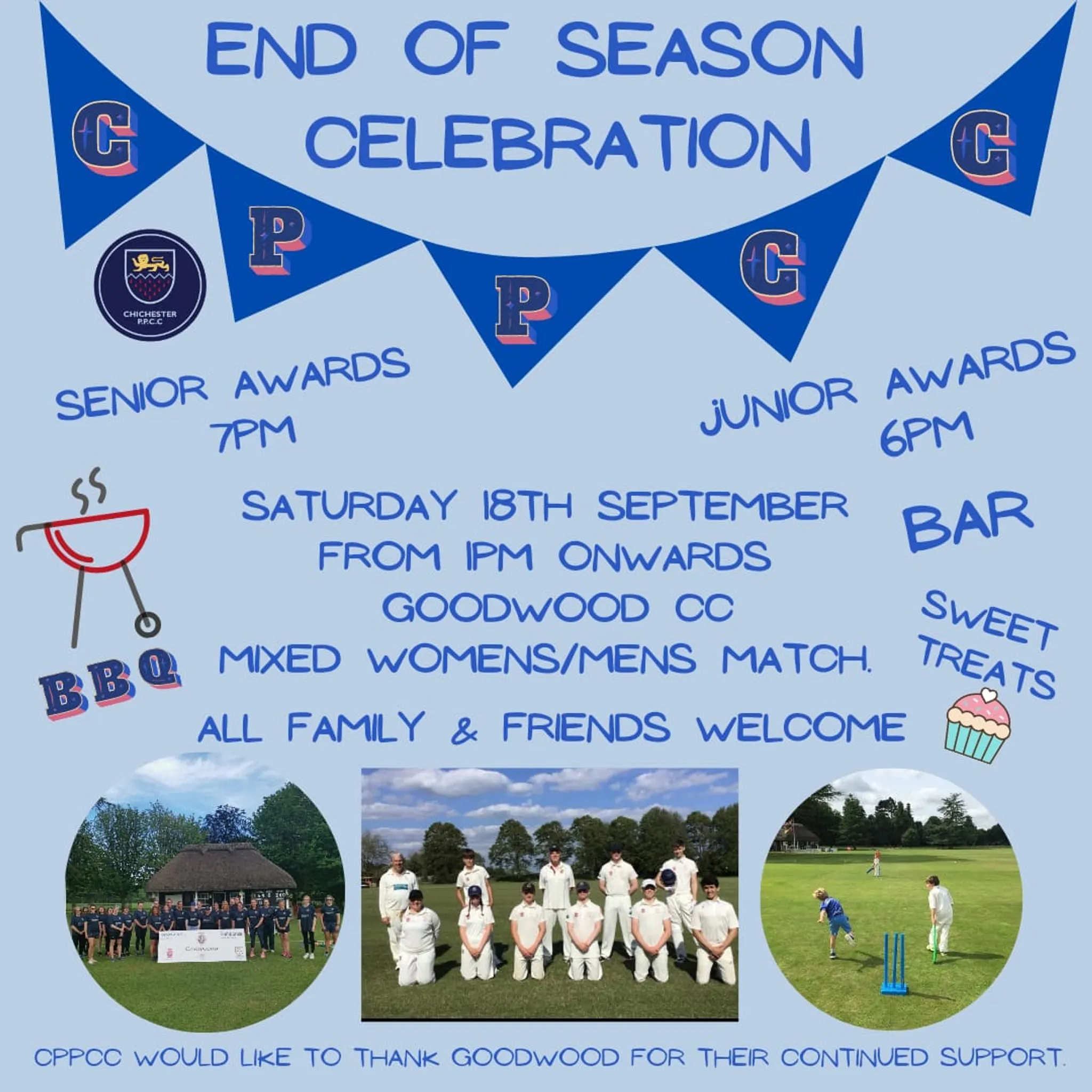 Chichester Priory Park Cricket