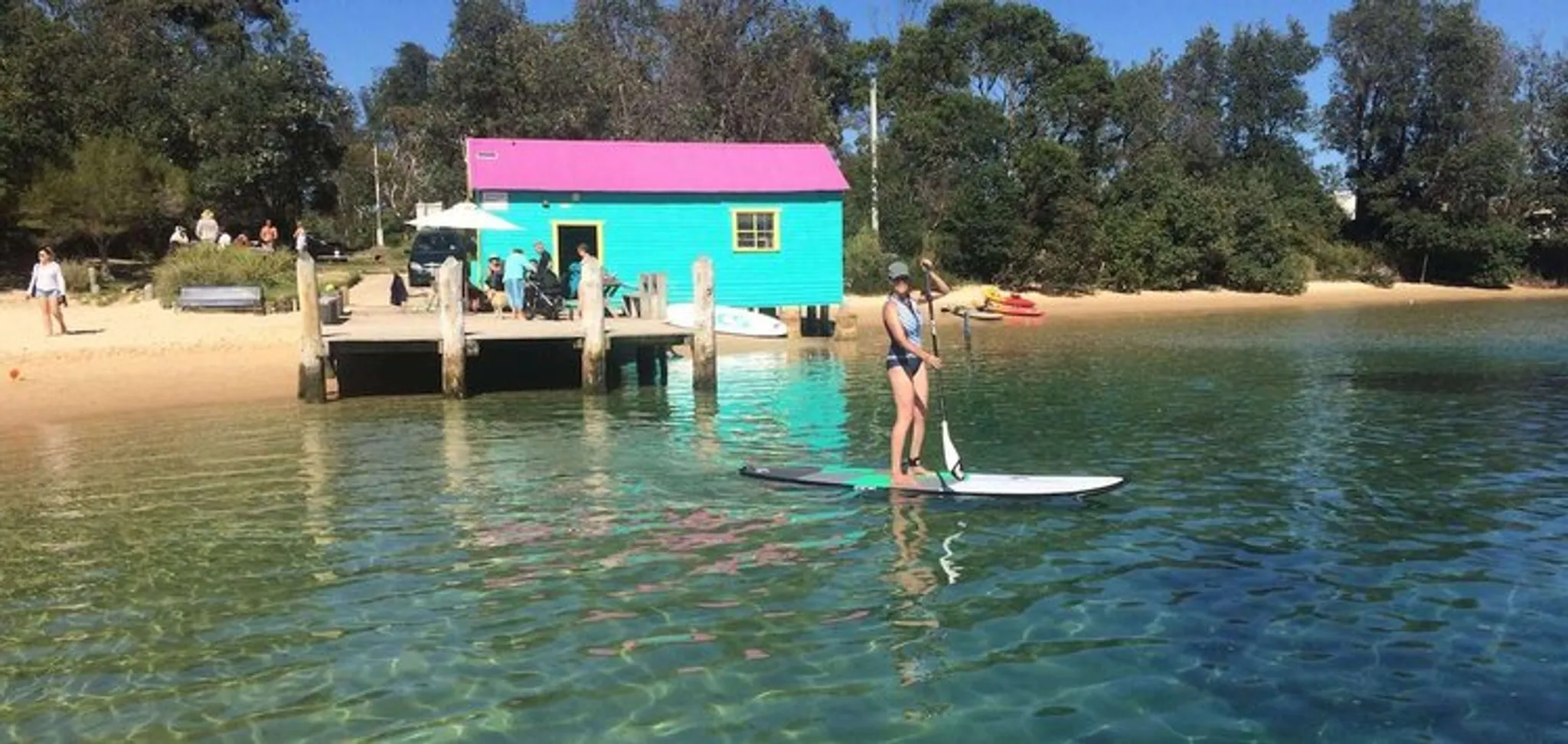 Mitchies Jetty Merimbula's Happy Place Stand Up Paddle & Kayak Hire