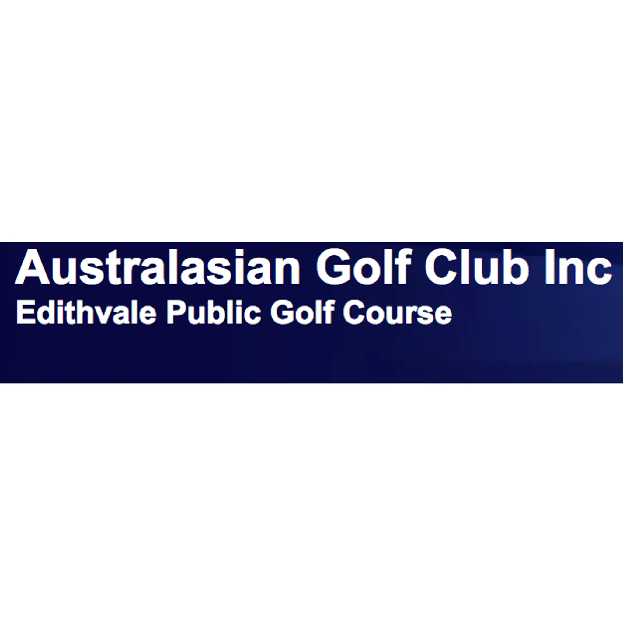 Australasian Golf Club Inc
