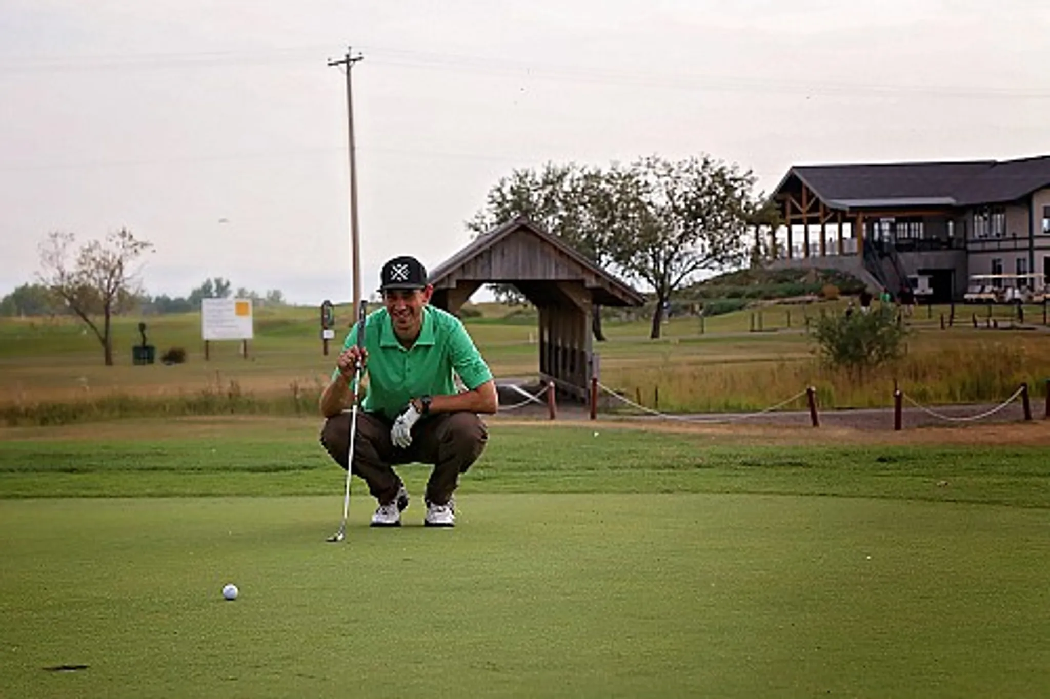 Claresholm Disc Golf Tee #1