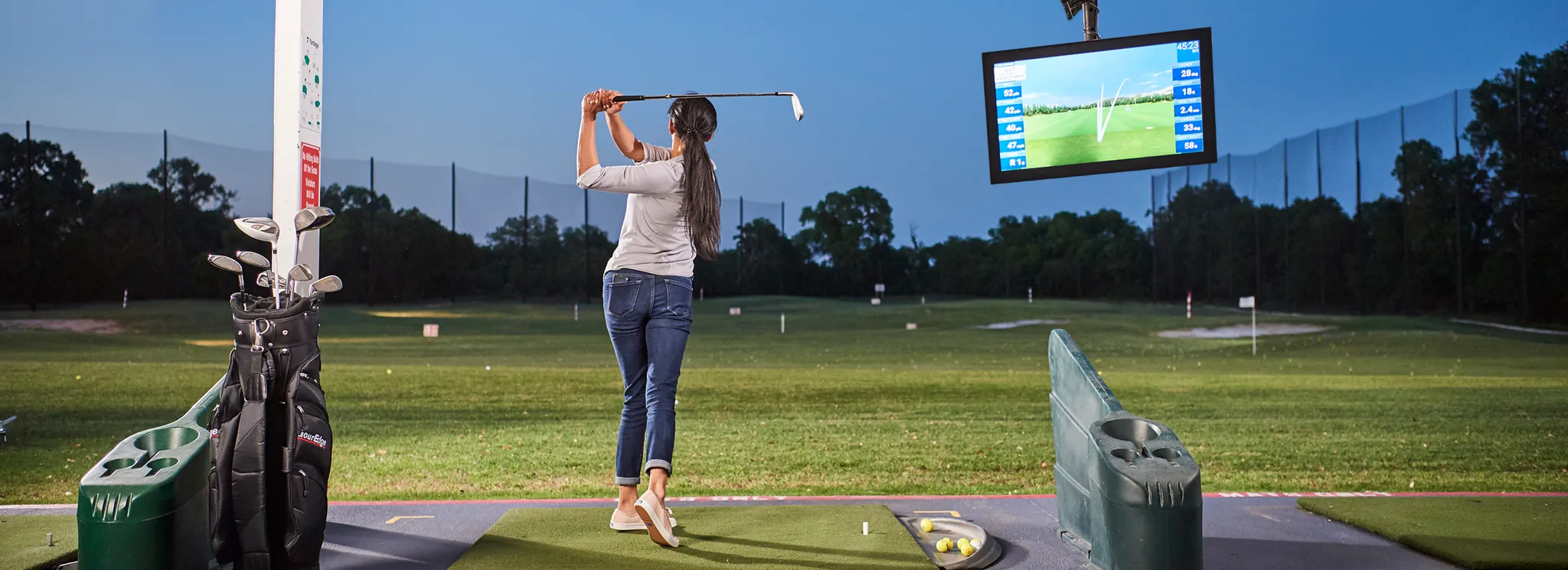 Toptracer advanced ball tracking technology