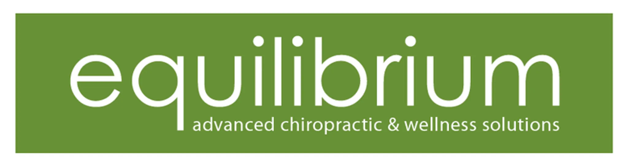 Equilibrium - advanced chiropractic & wellness solutions