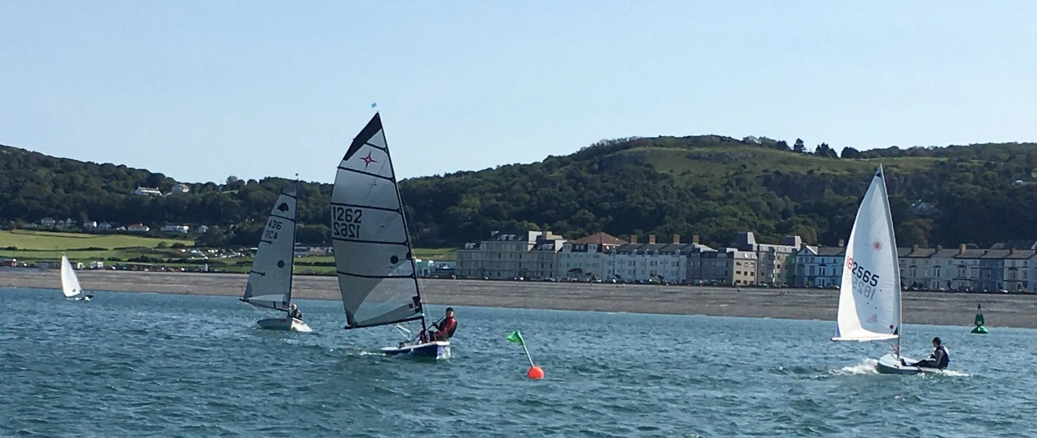 Club Racing at Llandudno Sailing Club