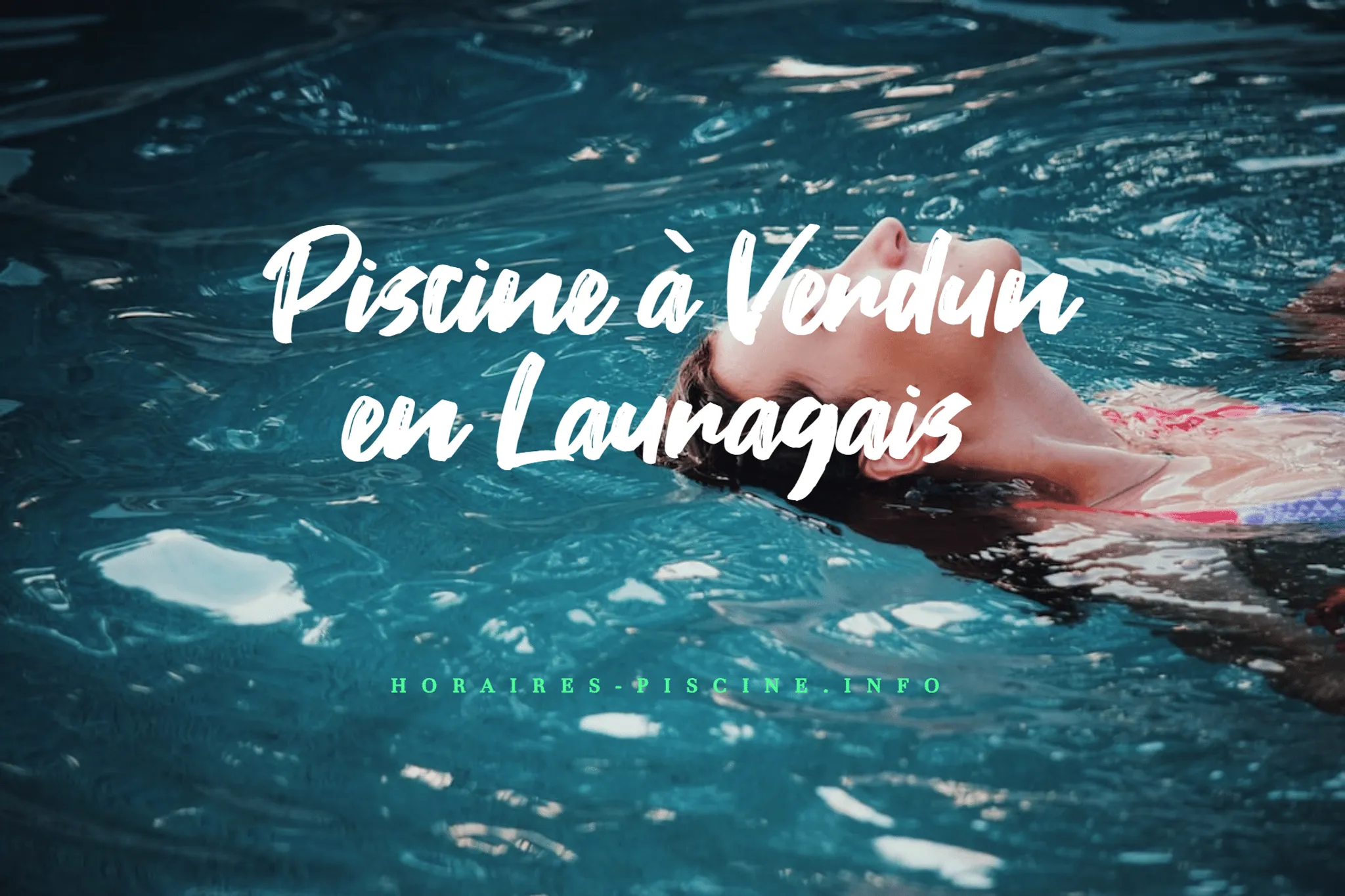 Piscine à Verdun en Lauragais