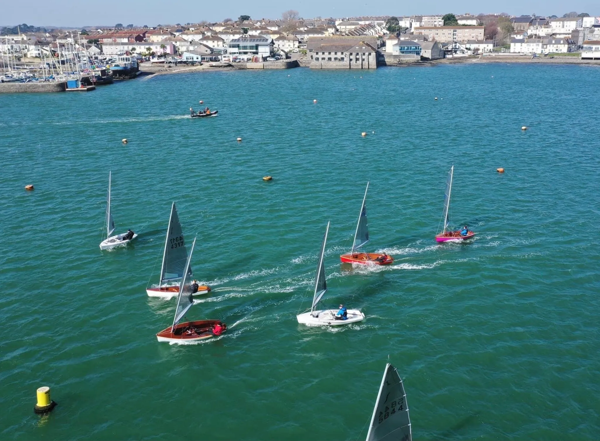 Monday Series 1 Dinghy Racing