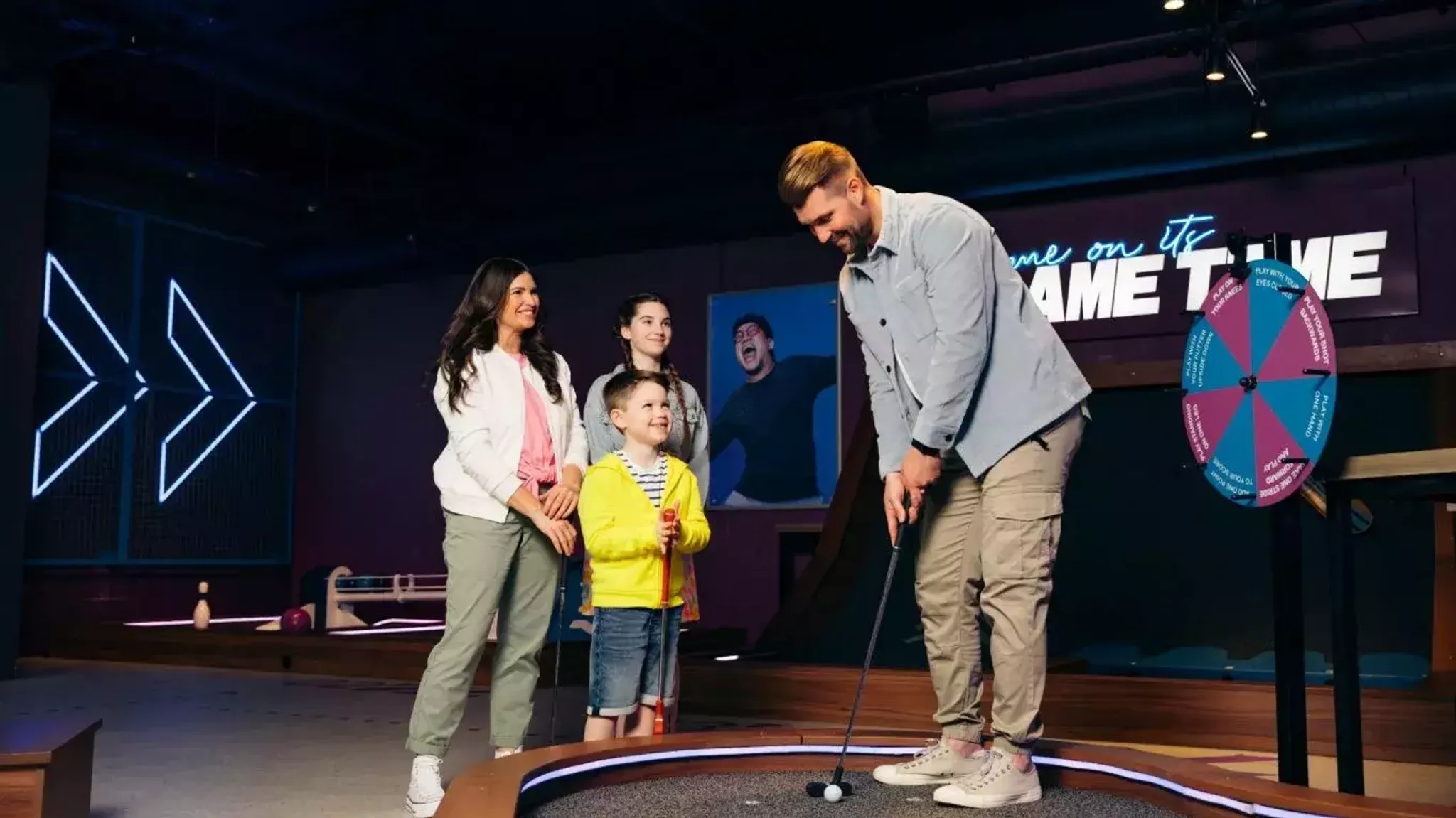 Mini Golf at Hollywood Bowl