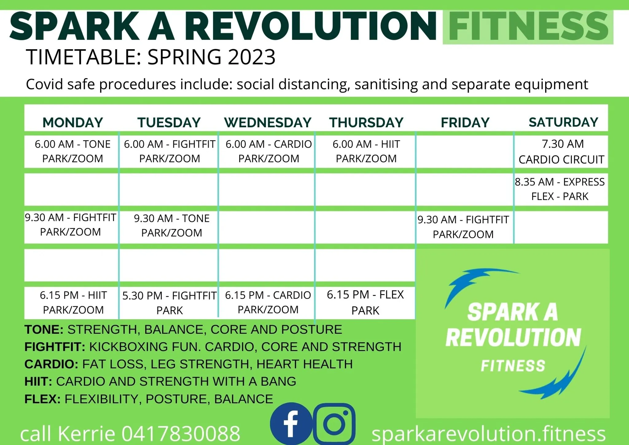 Spark a Revolution Fitness