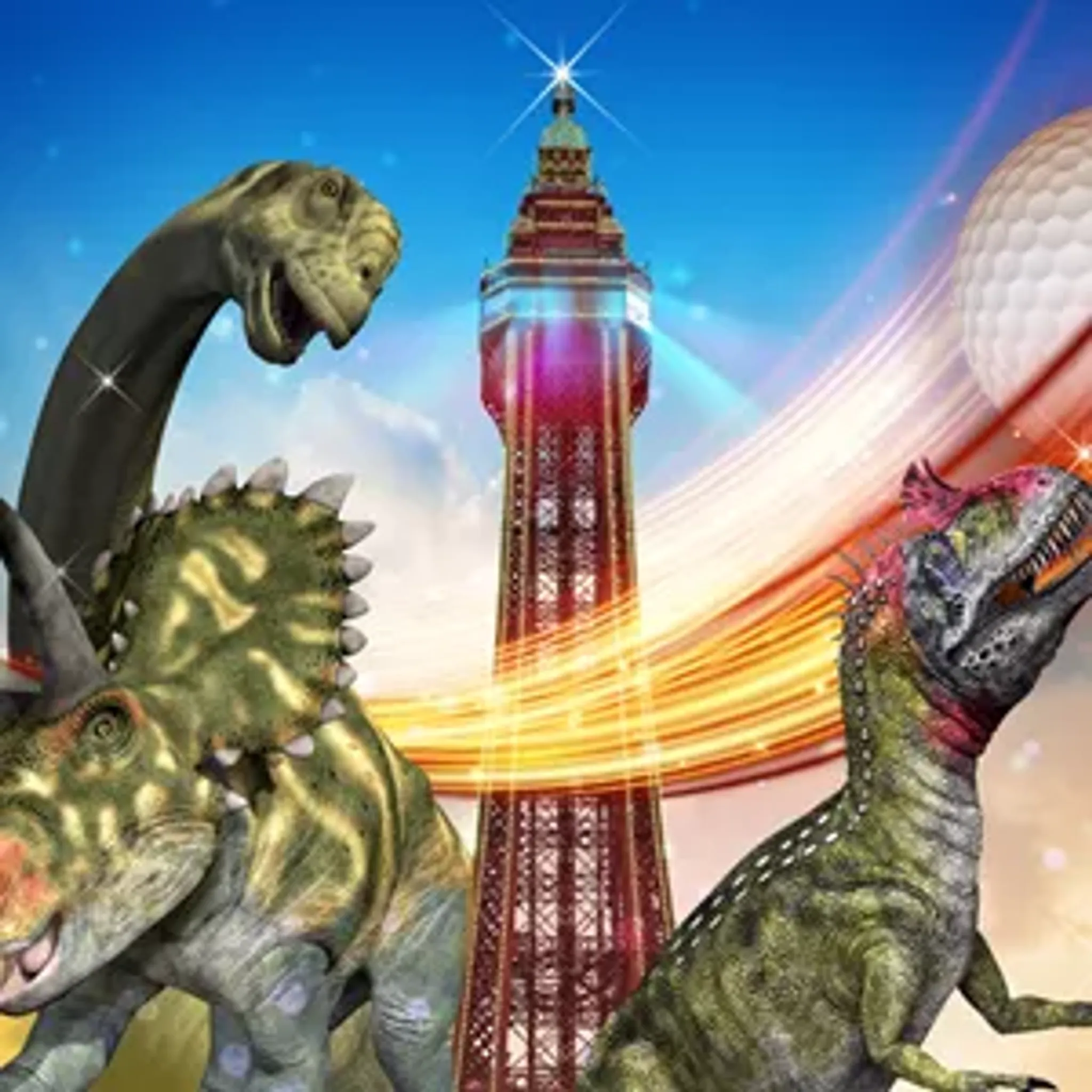 The Blackpool Tower Dino Mini Golf