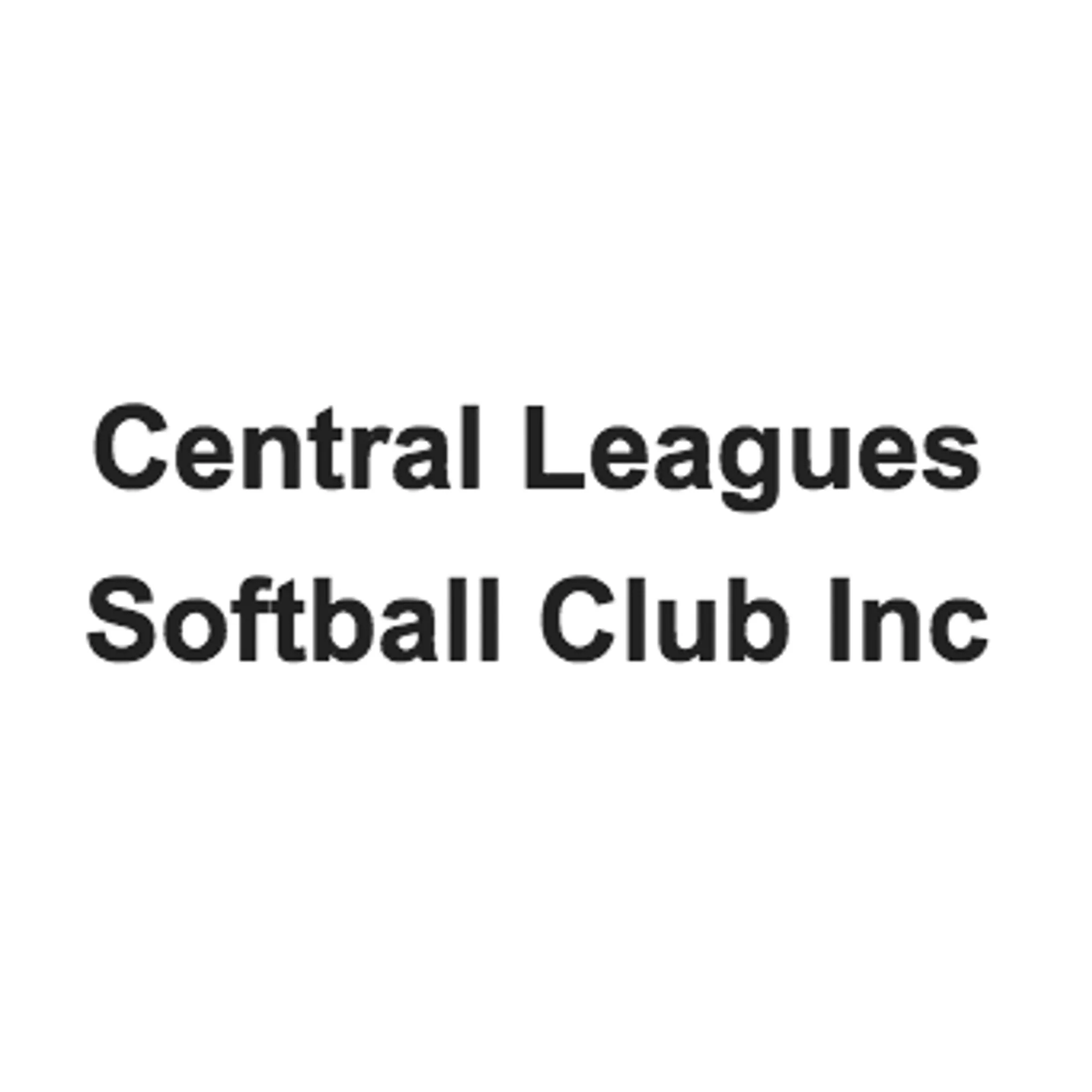 Central Leagues Softball Club Inc