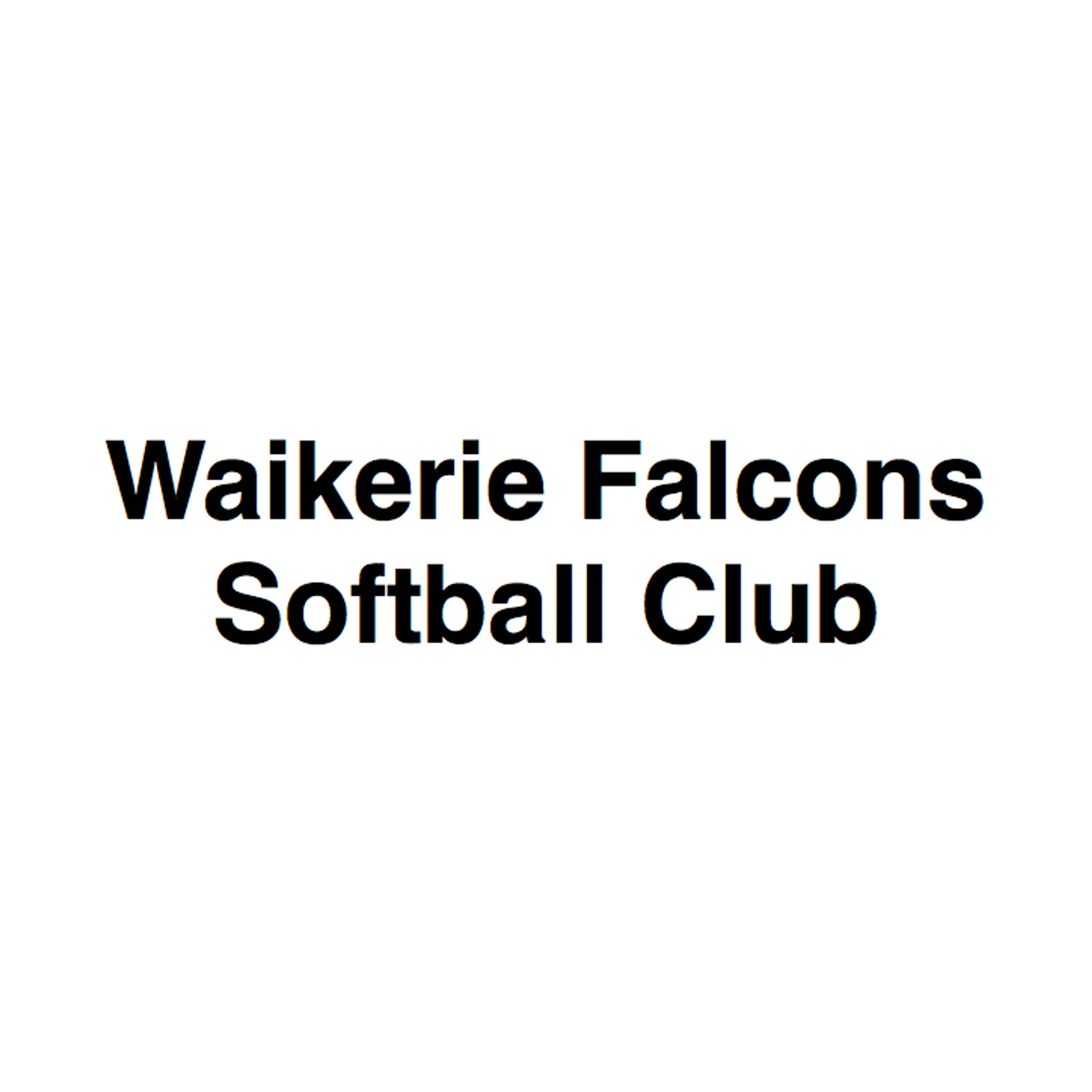 Waikerie Falcons Softball Club