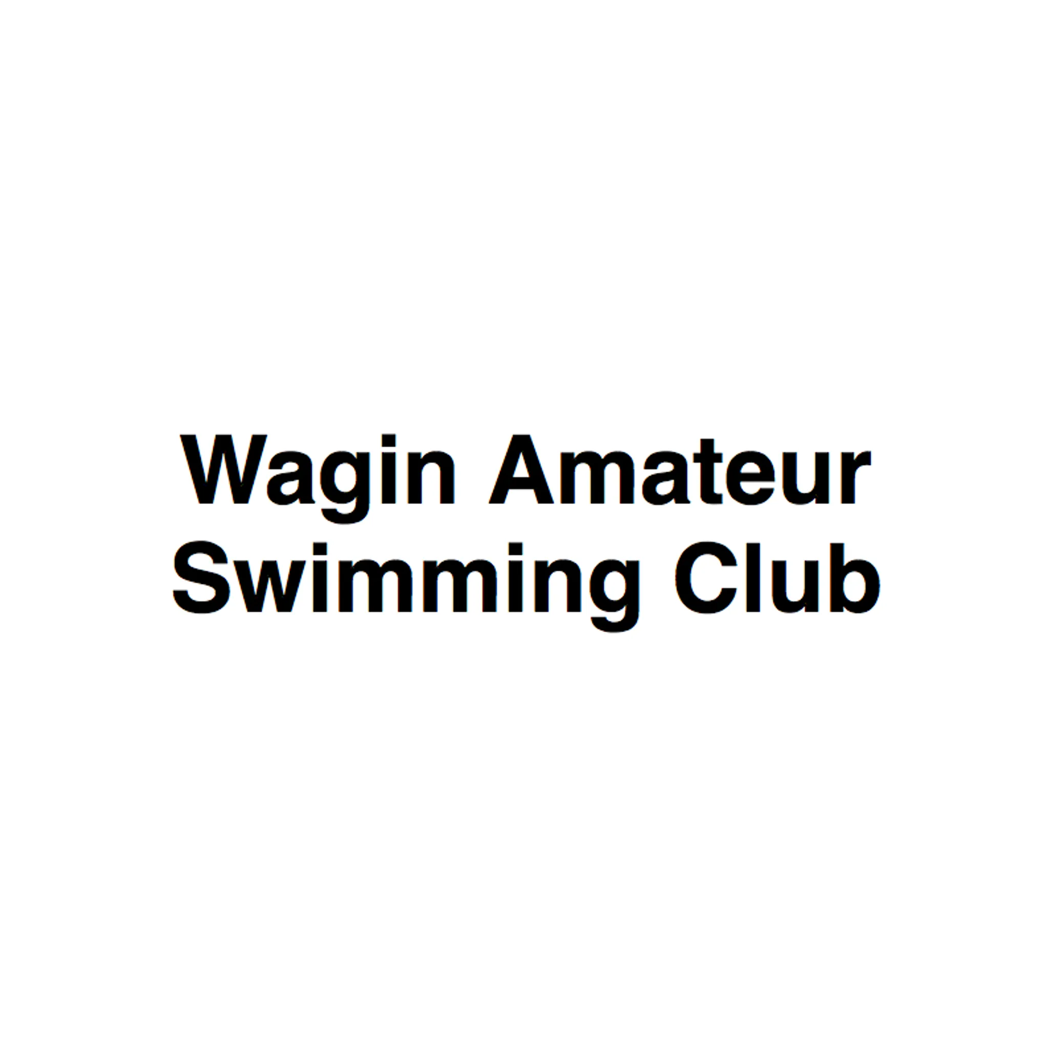 Wagin Amateur Swimming Club