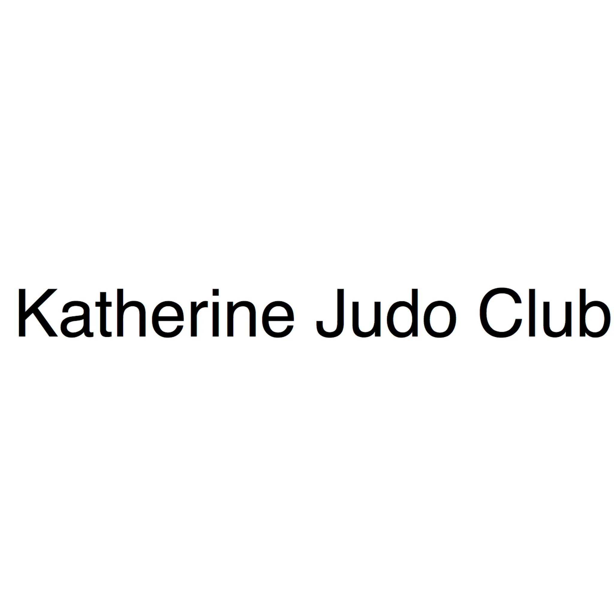 Katherine Judo Club