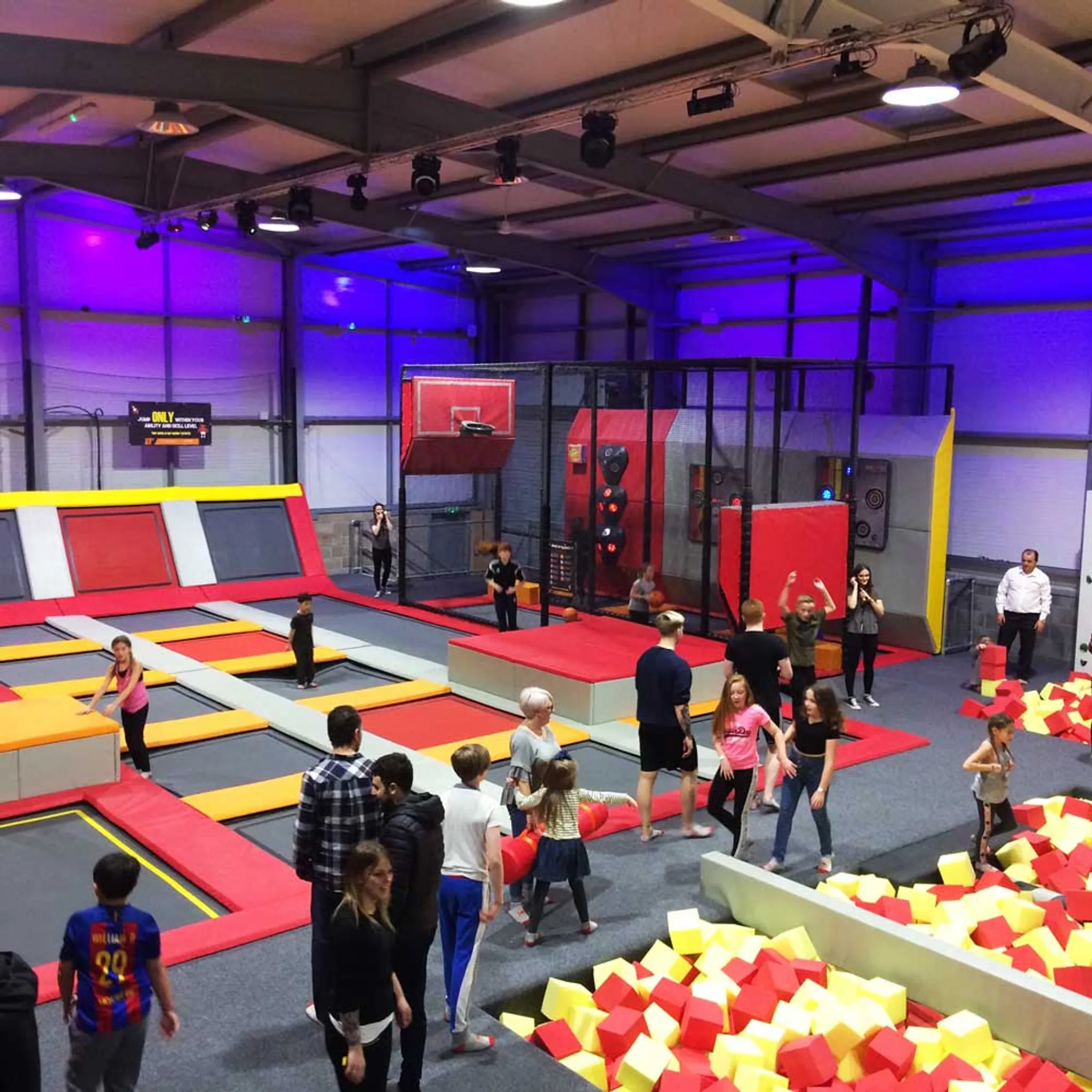 Central Scotland's Fun Filled Trampoline park