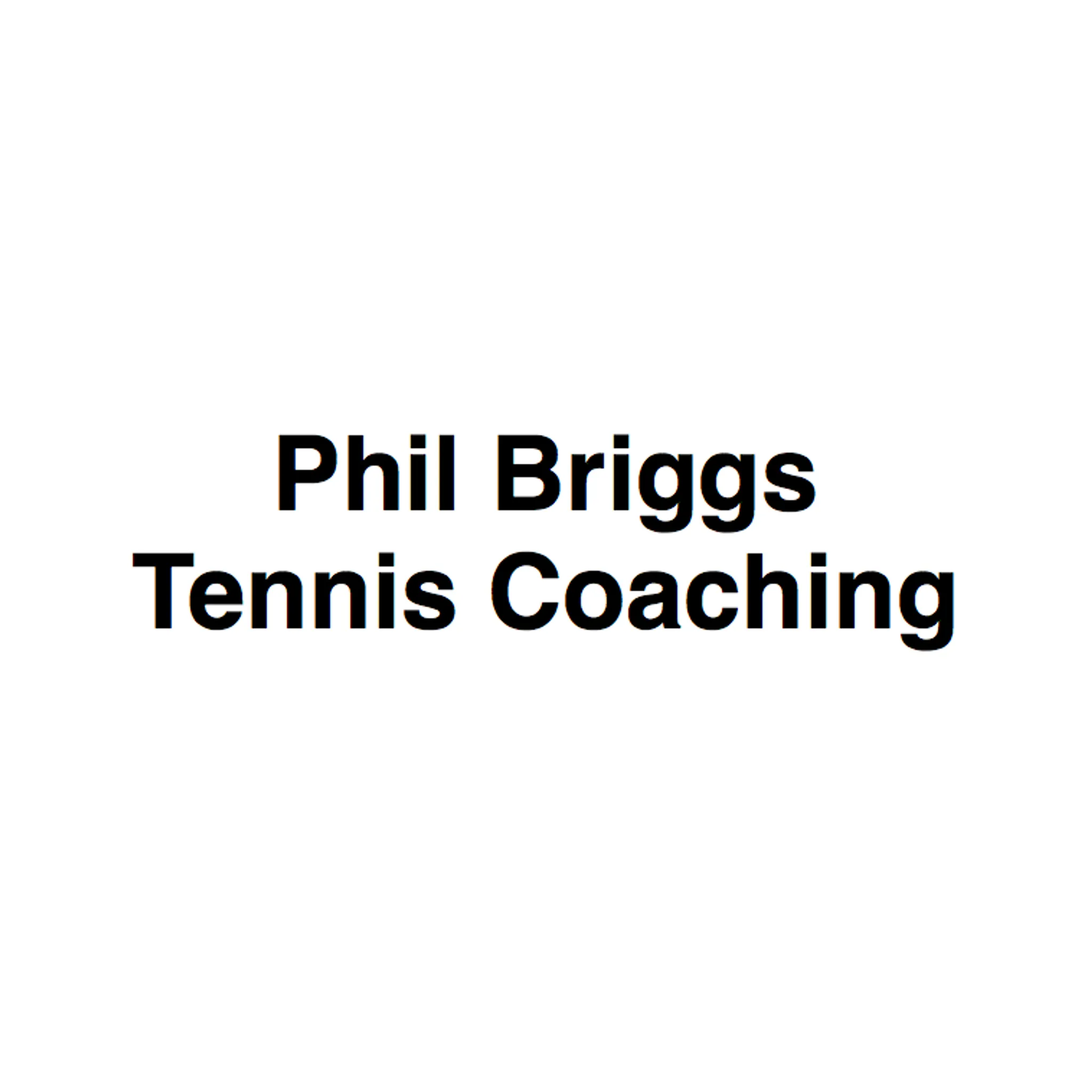 Phil Briggs Tennis Coaching