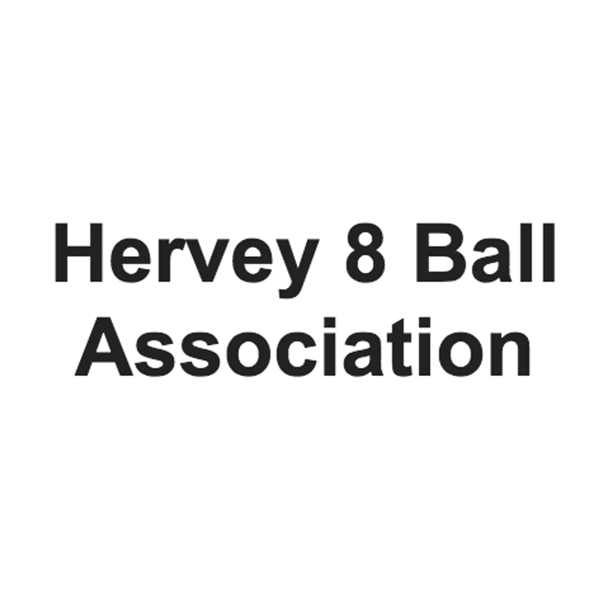 Hervey 8 Ball Association