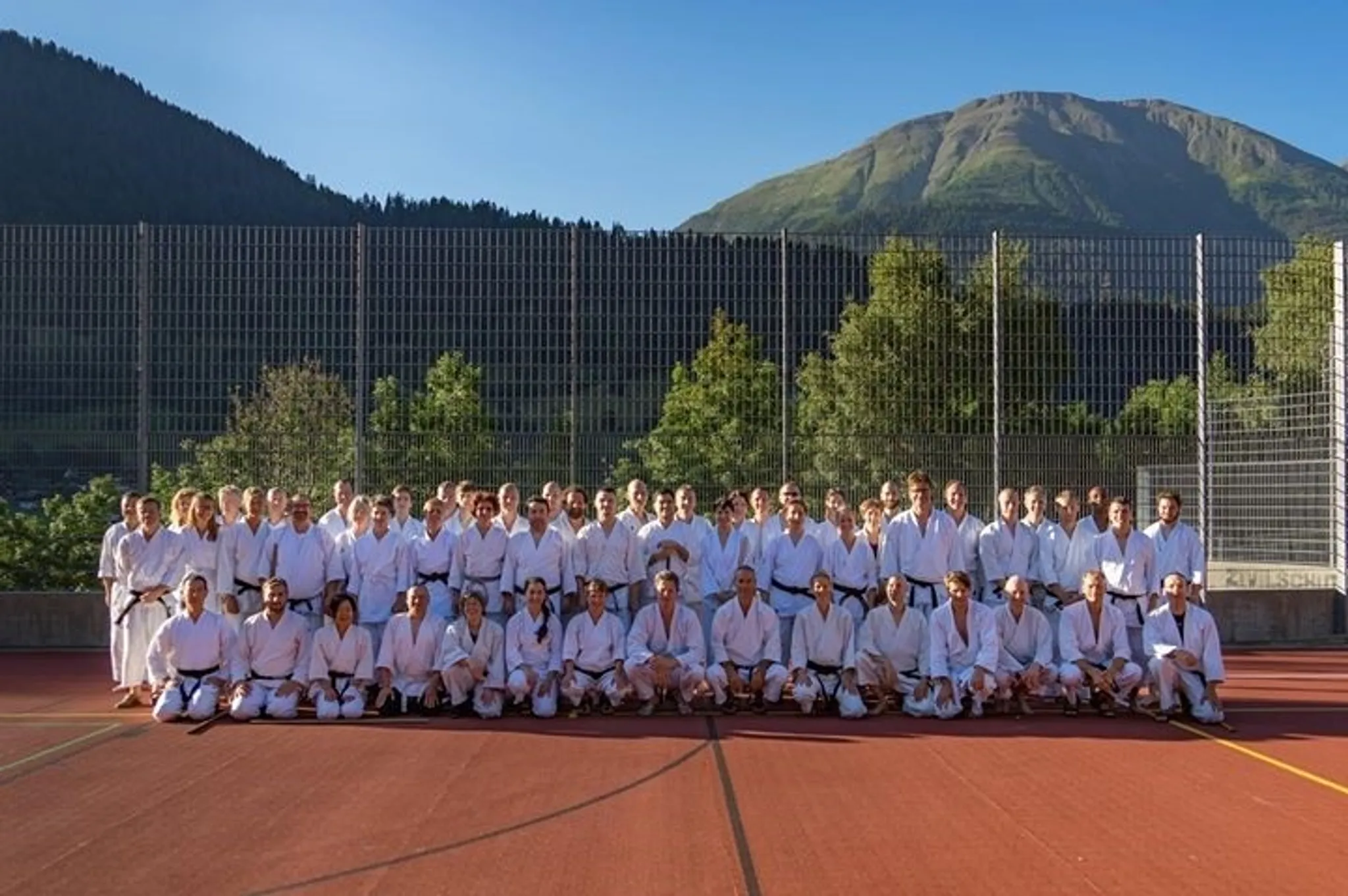 Aikido for Beginners Mark at Summer Camp Switzerland