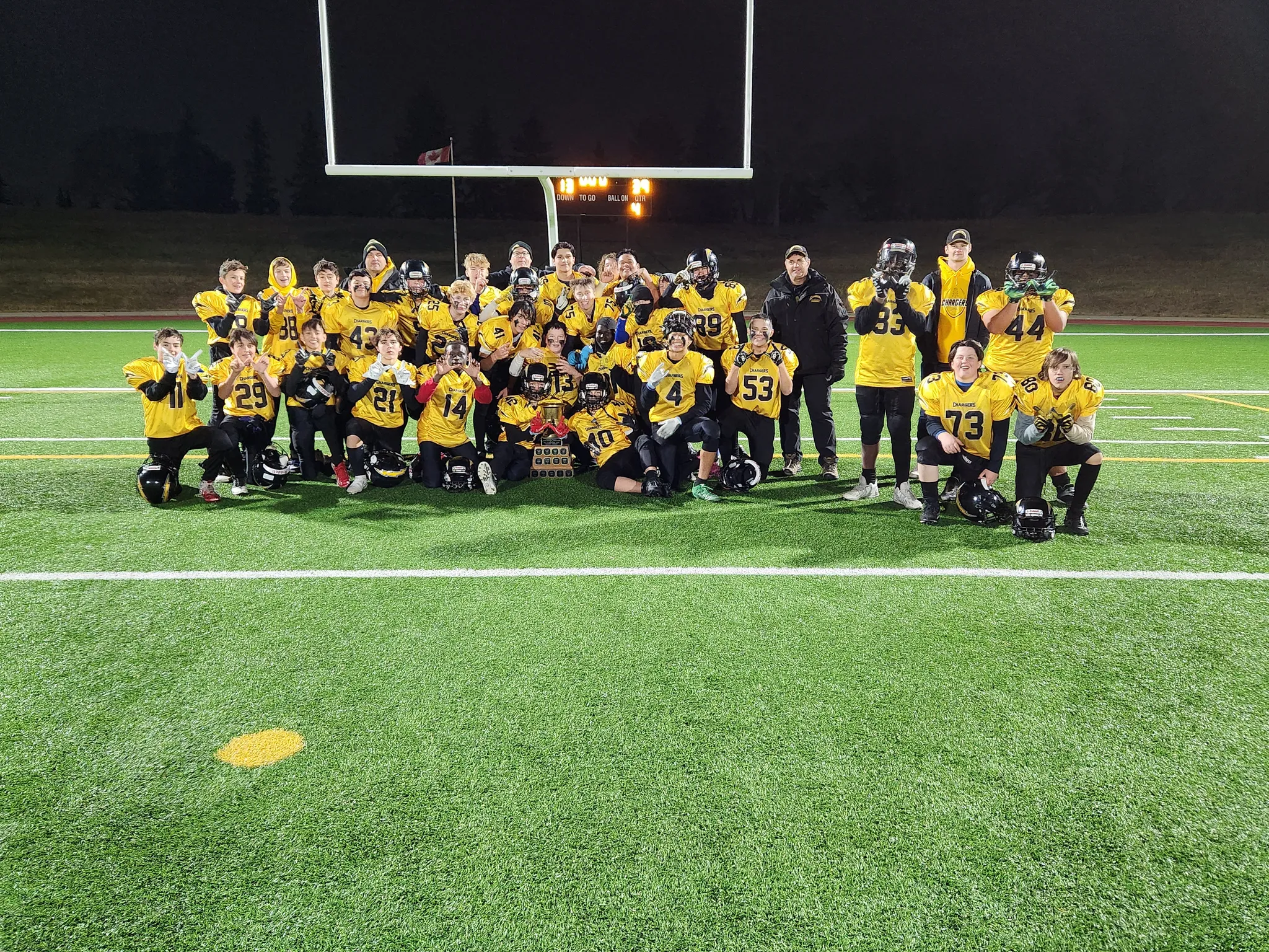 Bantam Chargers Tackle Season