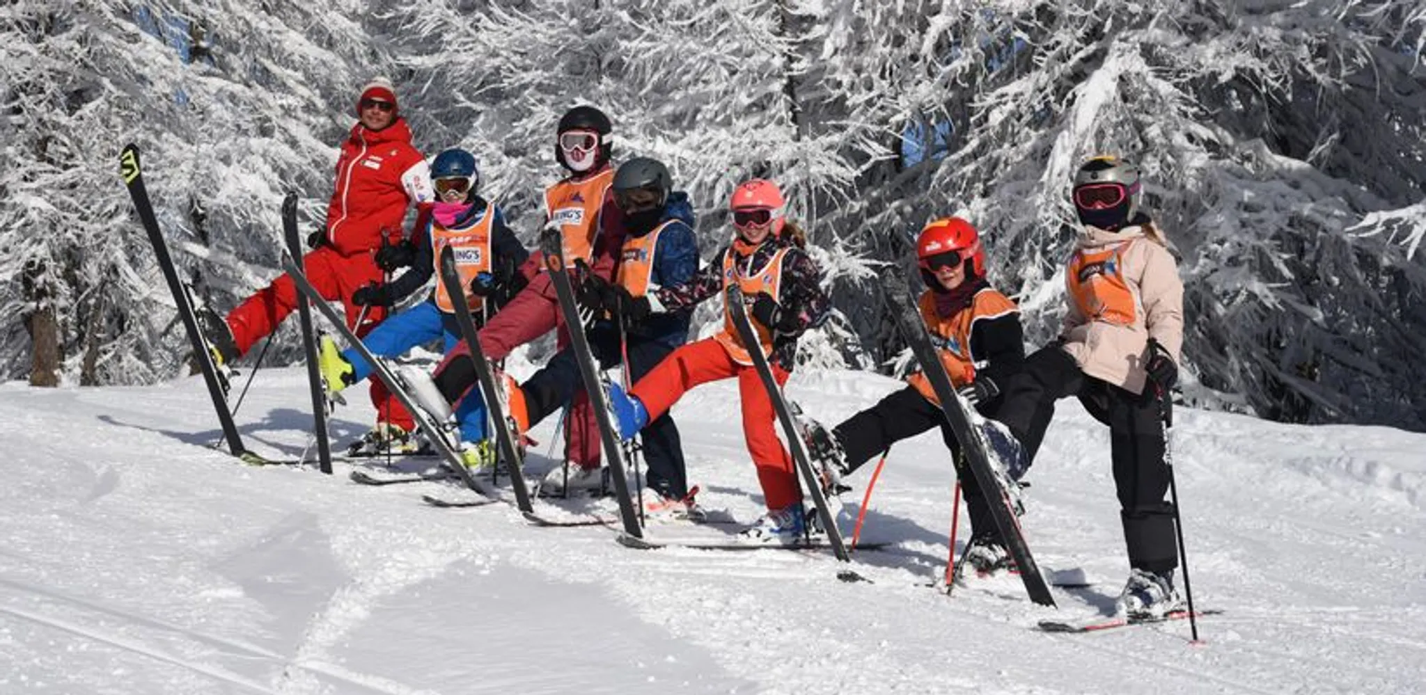 Cours de ski collectifs pour enfants