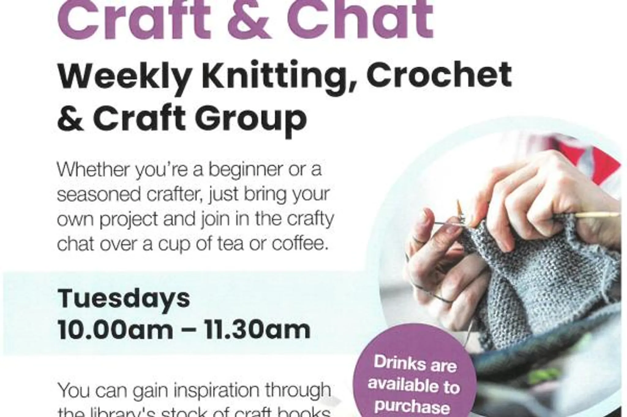 Craft & Chat Lichfield Street Hub