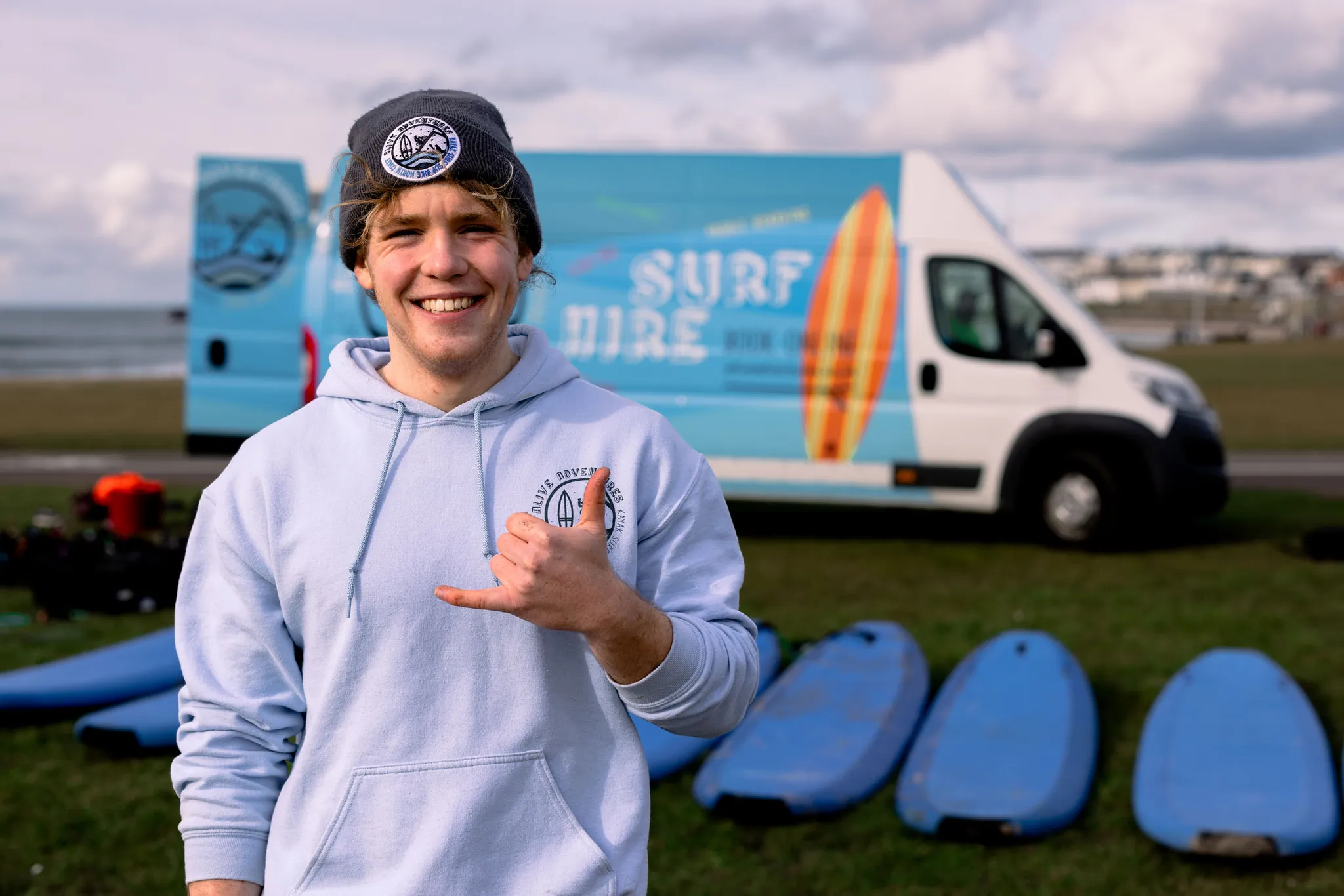 Surfing Lessons with Alive Adventures