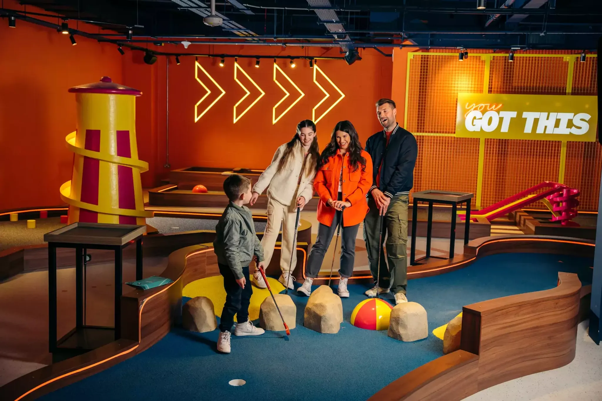 Mini Golf at Puttstars