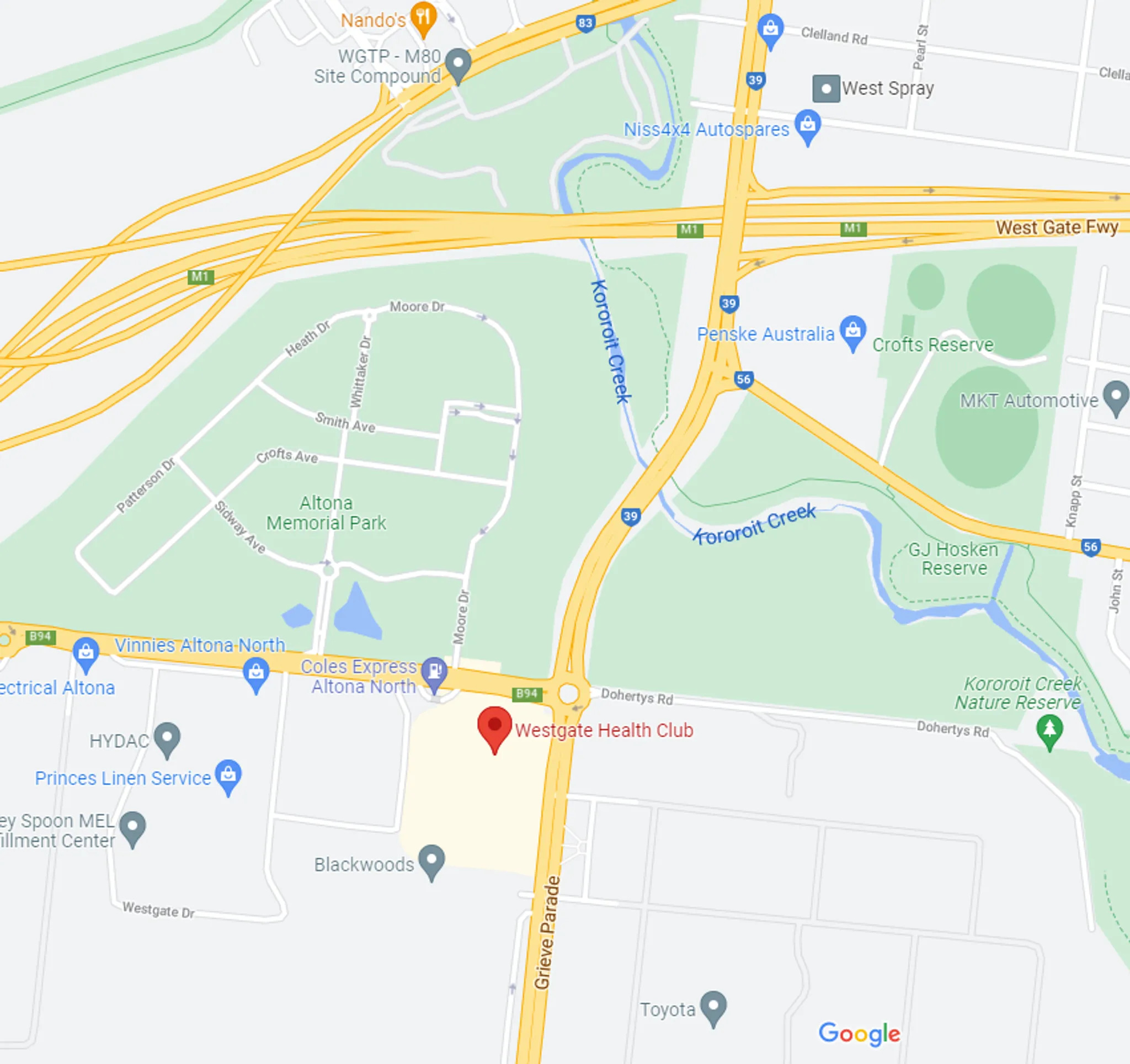 Westgate Health Club