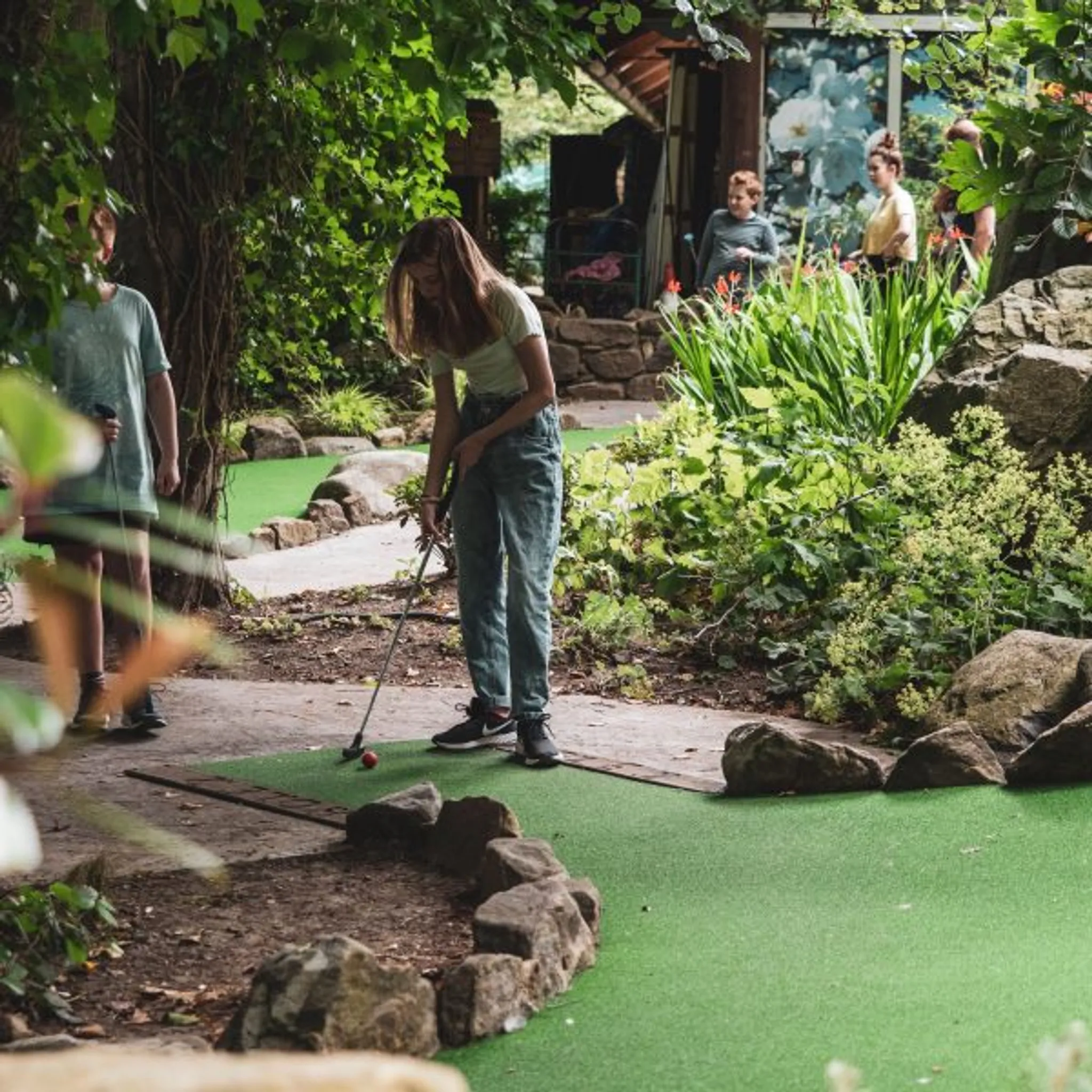 Forgotten garden crazy golf