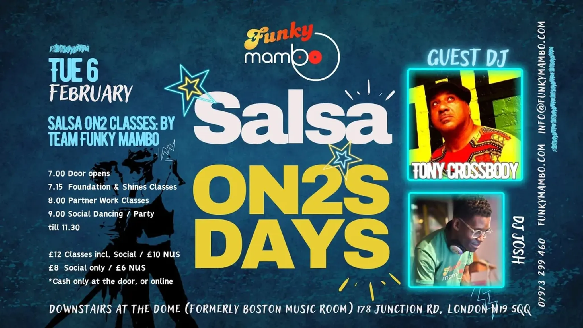 Salsa On2sdays Classes & Party/Social Dancing