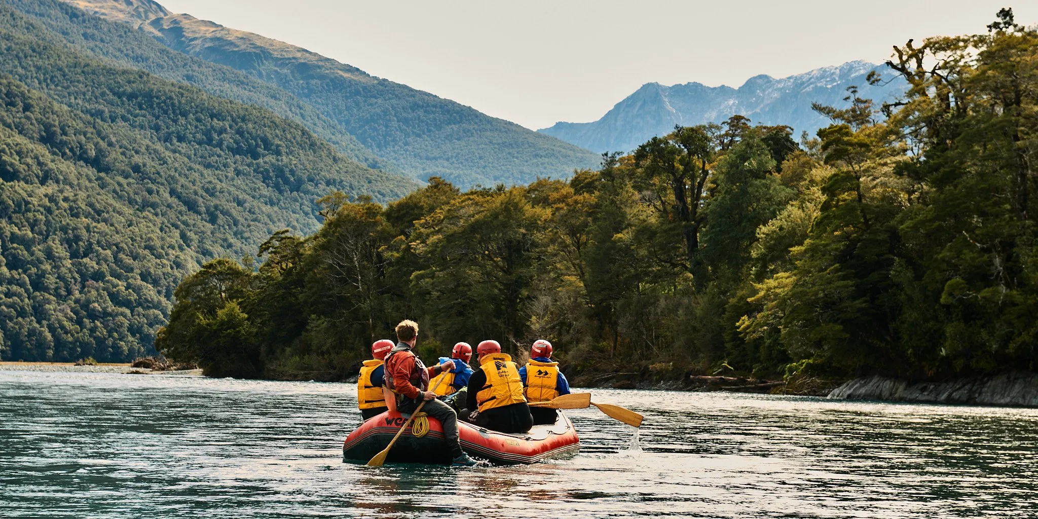 Rafting the Landsborough River