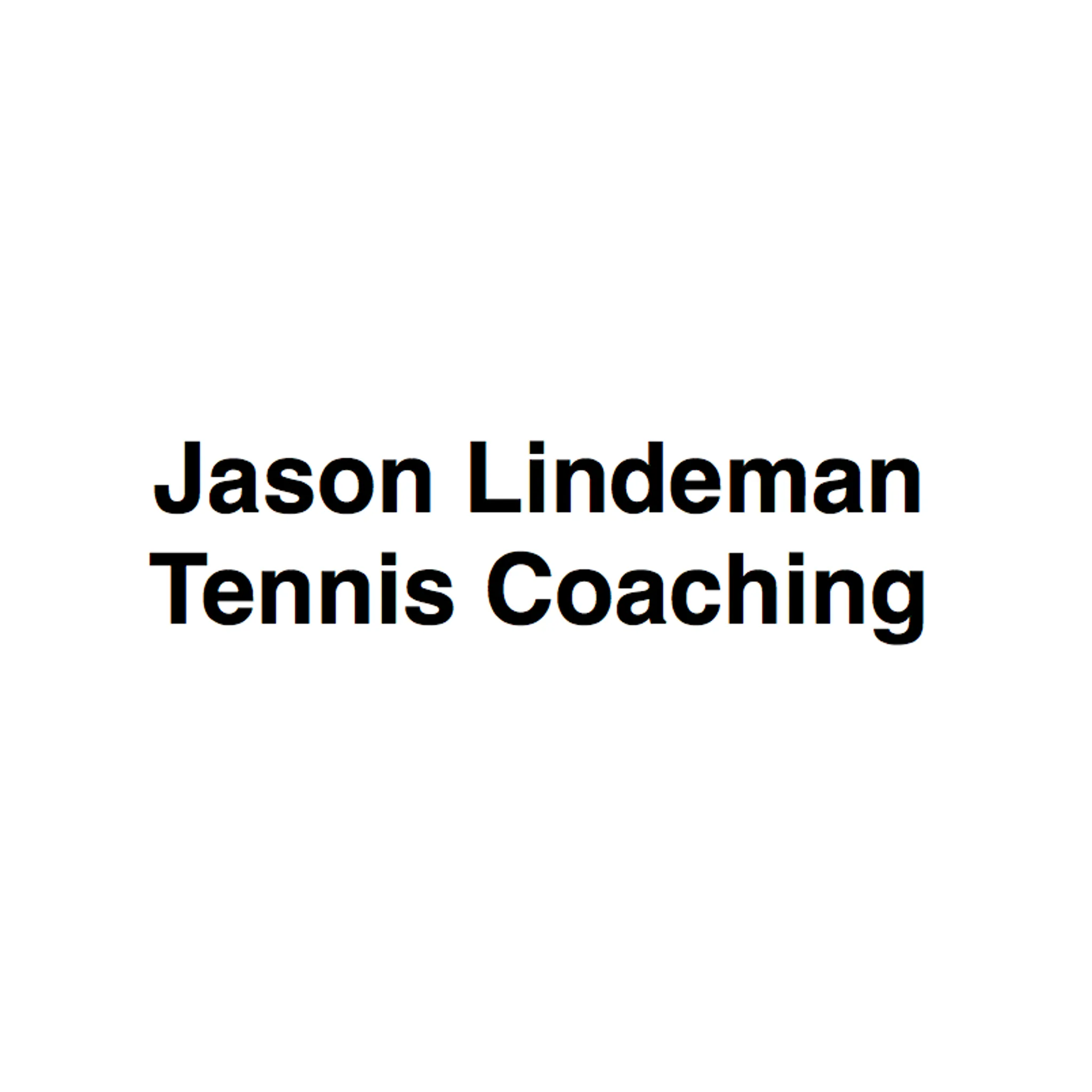 Jason Lindeman Professional Tennis Coaching