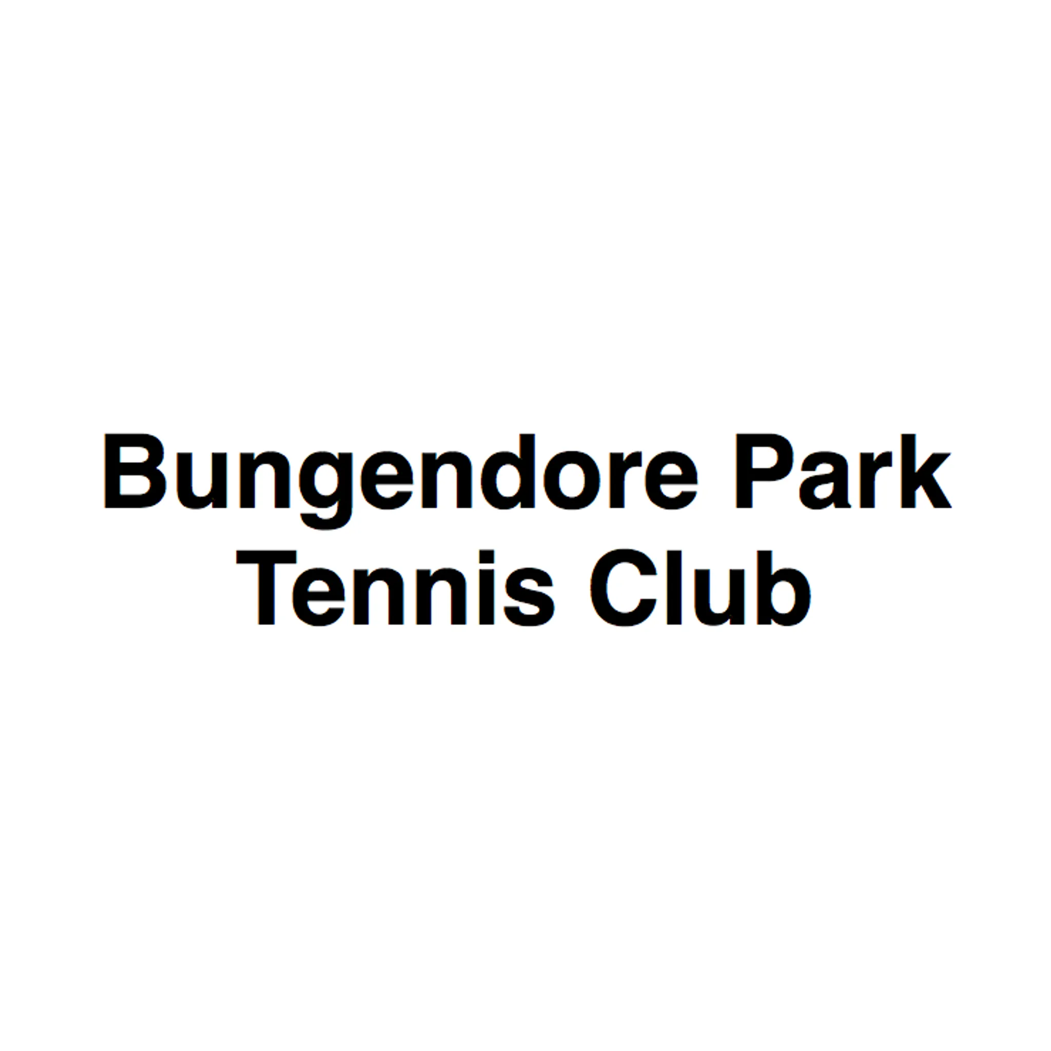 Bungendore Park Tennis Club