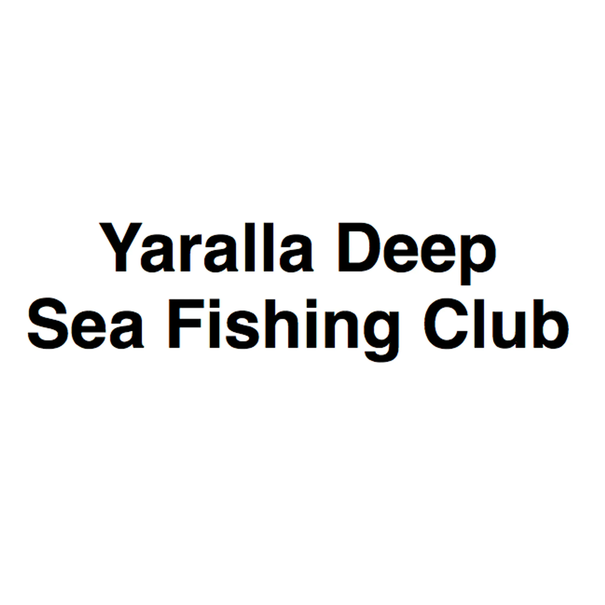 Yaralla Deep Sea Fishing Club