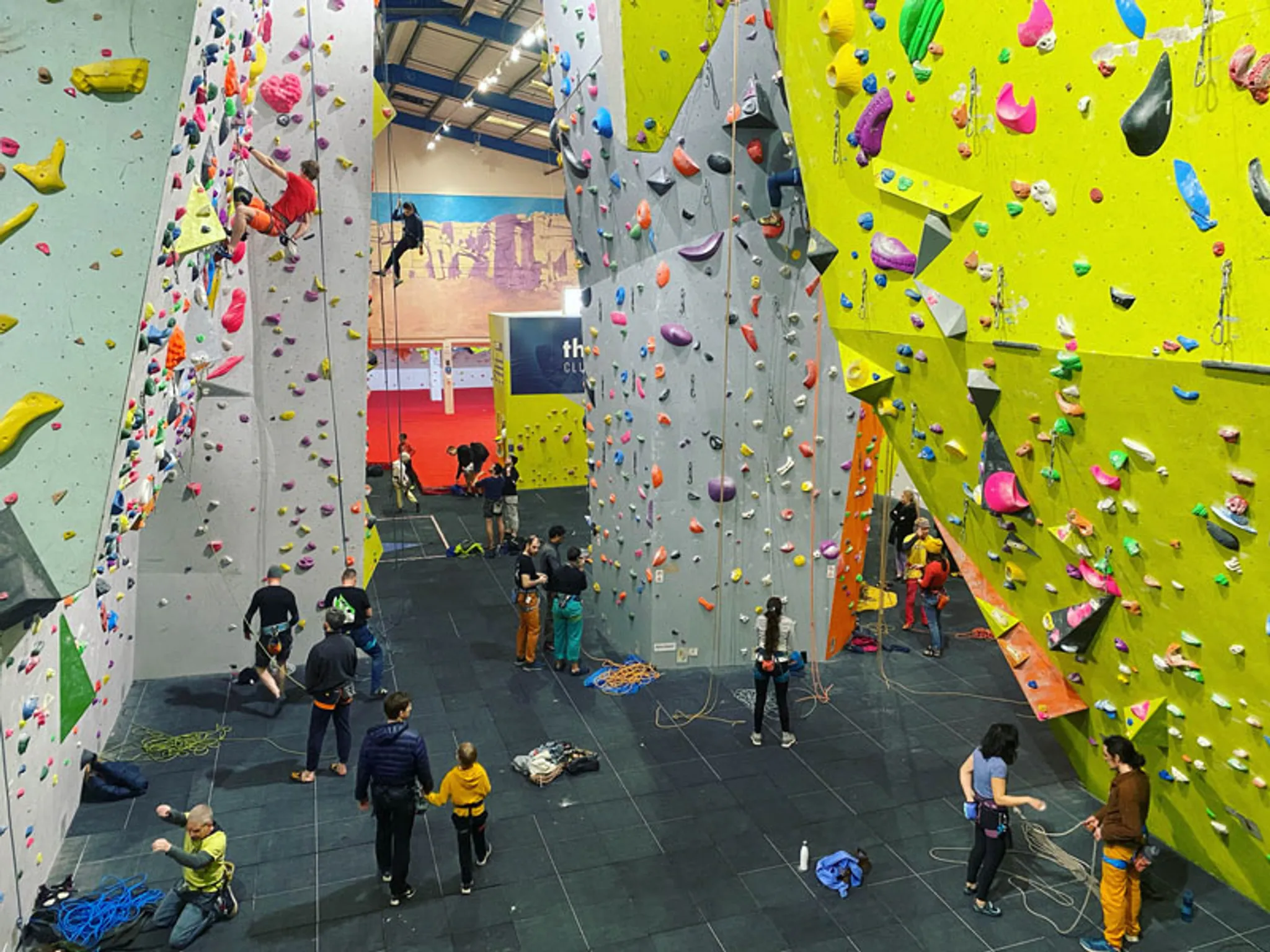 The Reach Climbing Wall