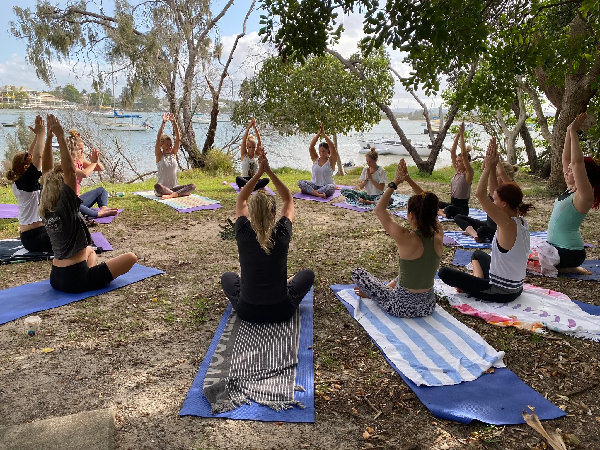 Outdoor Yoga in Noosa Woods